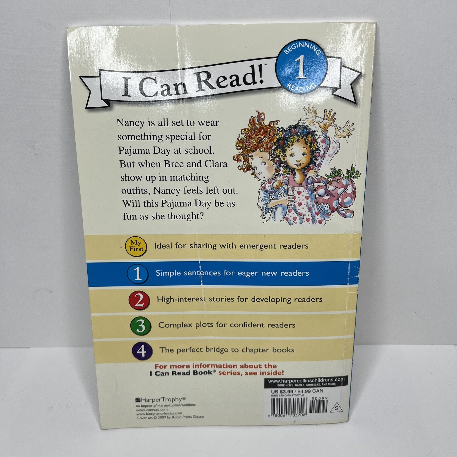 I Can Read Level 1 Ser.: Fancy Nancy Pajama Day by Jane O’Connor (2009, Trade…
