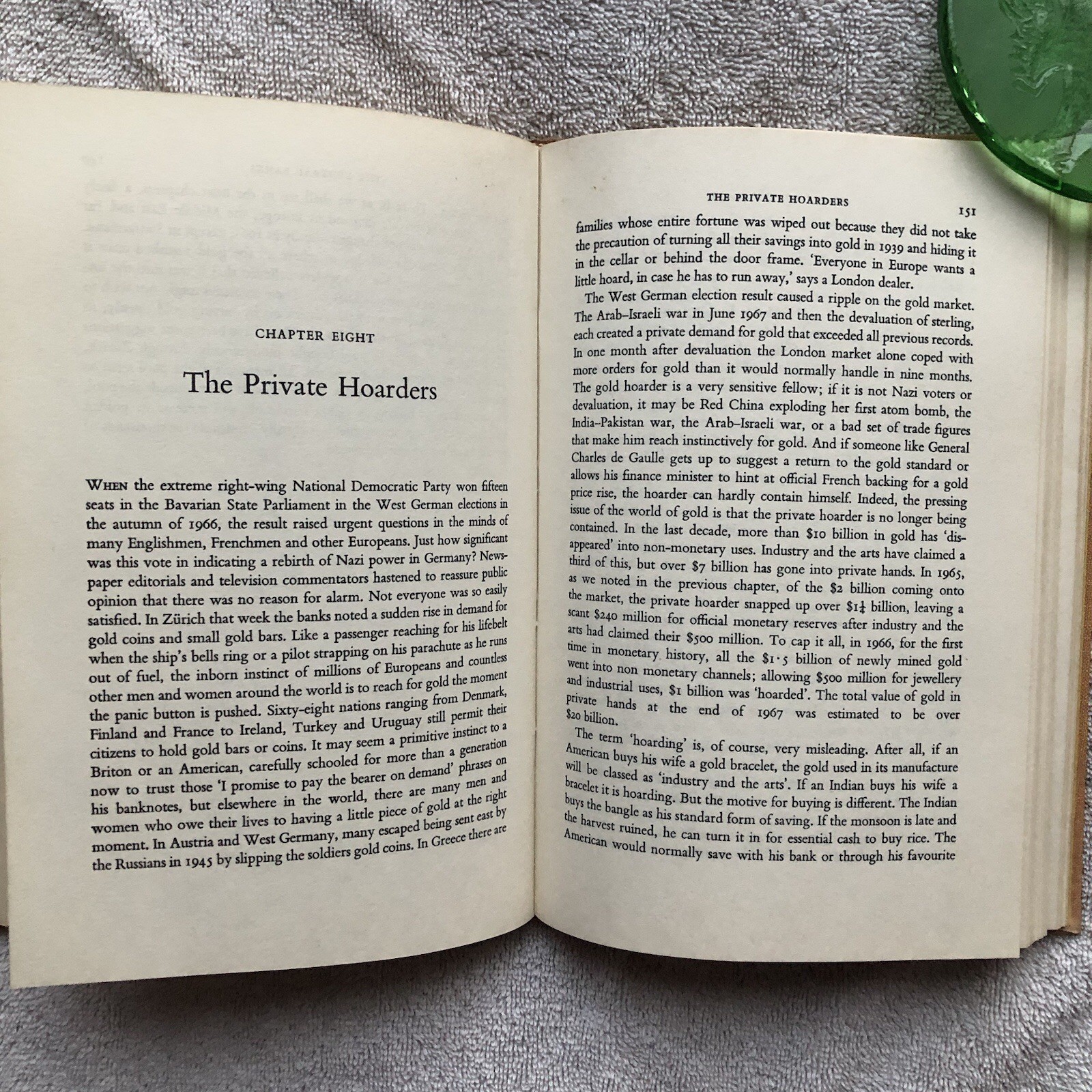 The World of Gold by Timothy S. Green-First edition 1968 DJ HC Informative read
