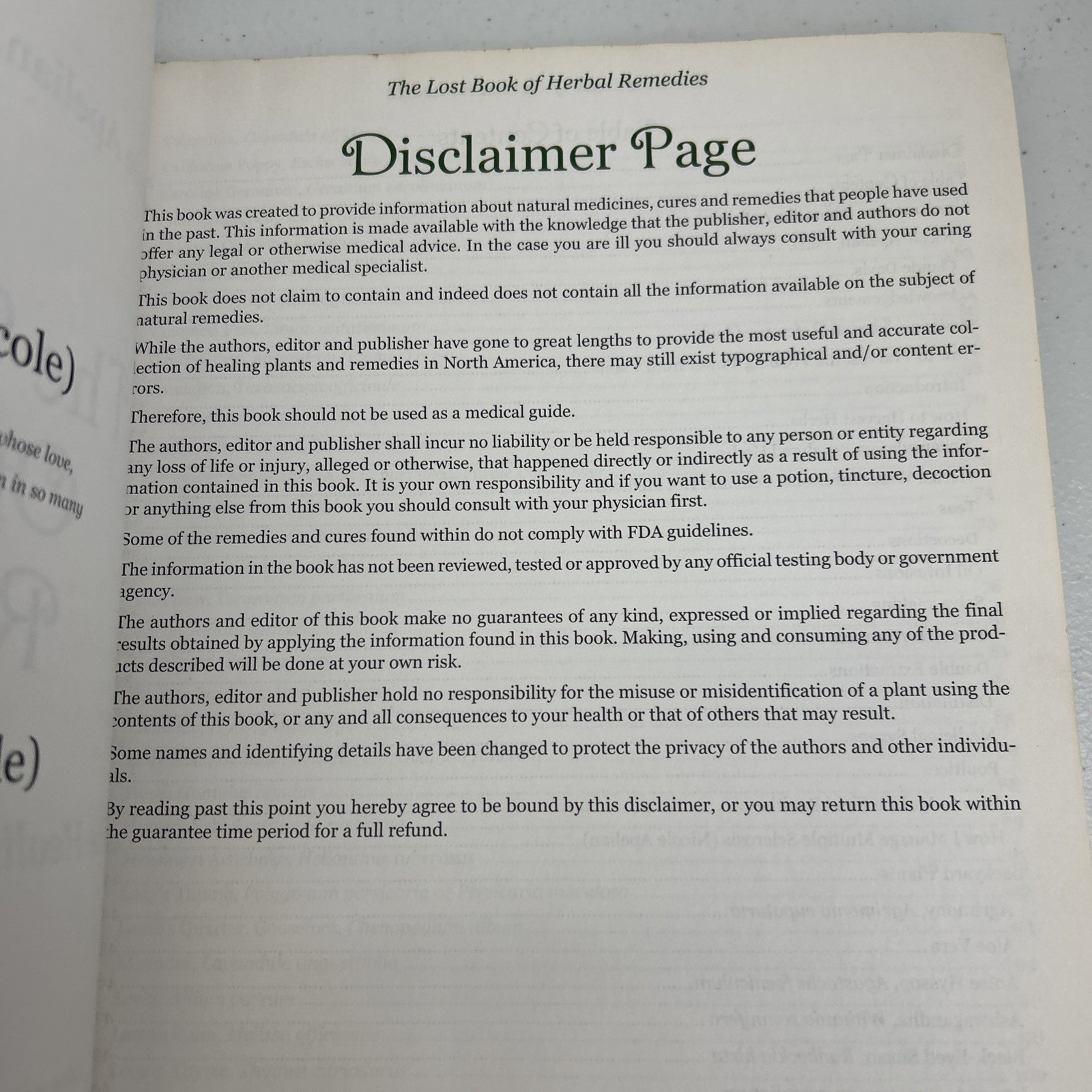 The Lost Book of Herbal Remedies by Davis & Apelian 2020 Paperback