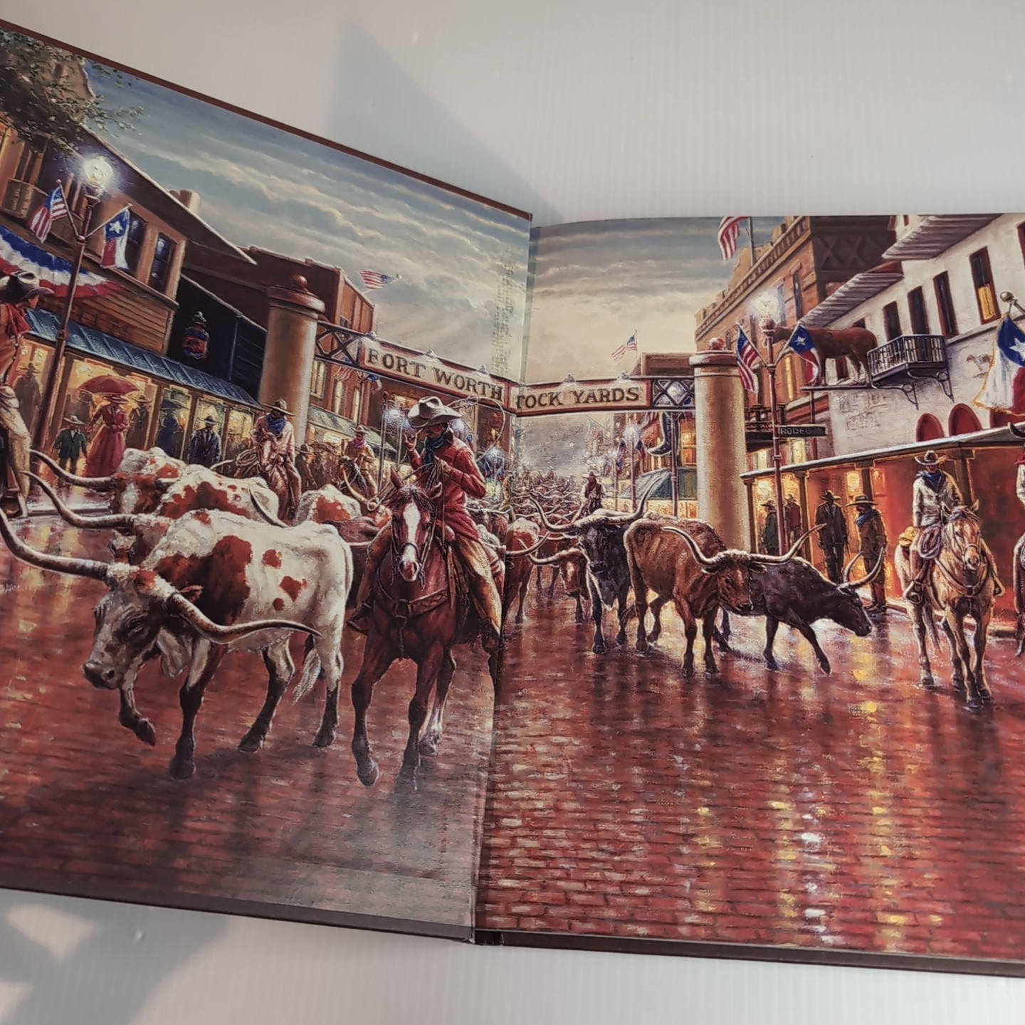 Good Ol Cowboy Stories Paintings Nonfiction Book Western Jack Terry Art HC