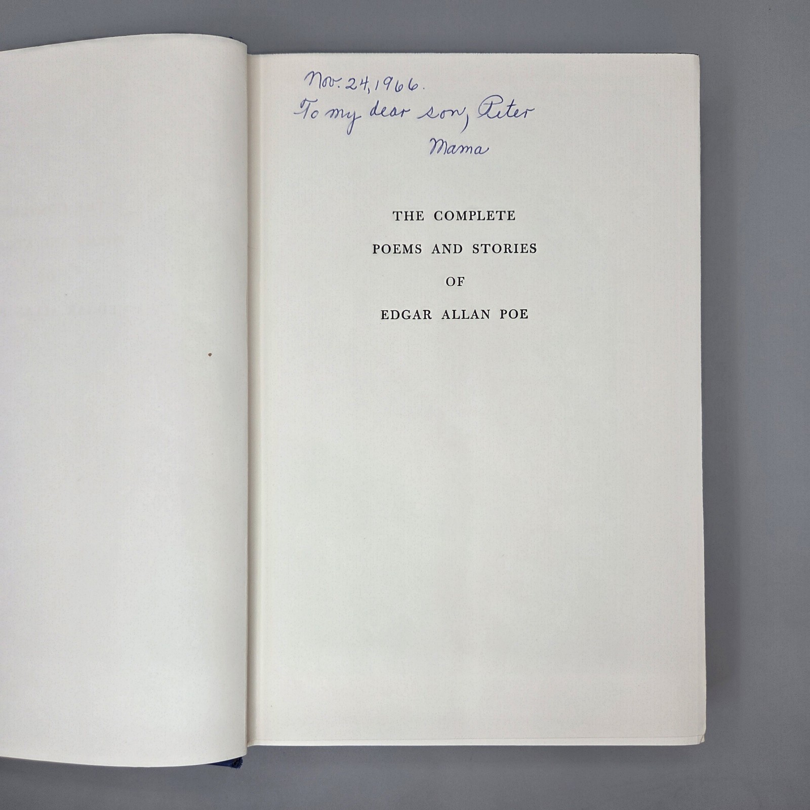 The Borzoi Poe: The Complete Poems and Stories 2‑Vol Boxed Set 4th Printing 1964