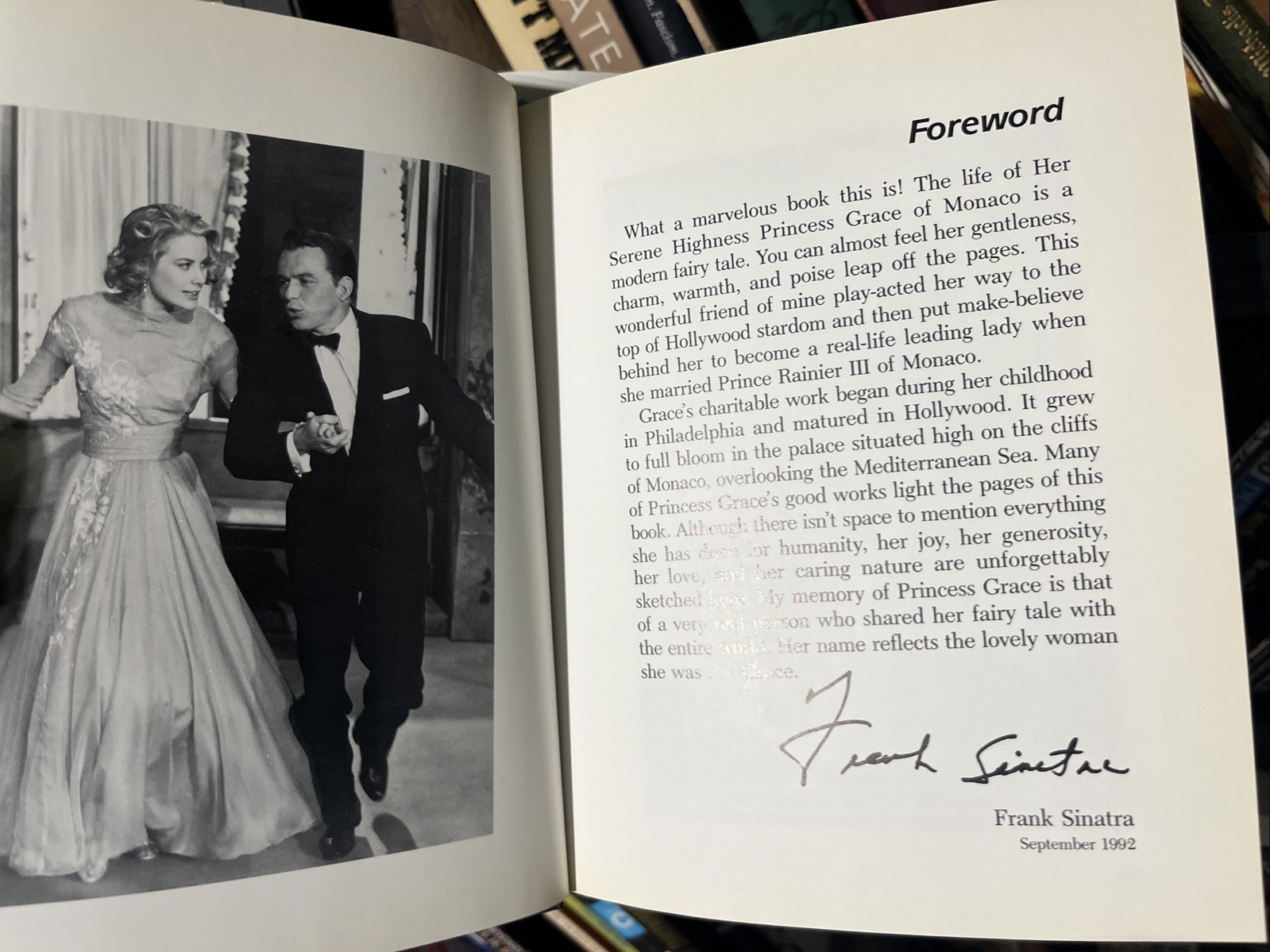 Grace Kelly: American Princess by Surcouf, Elizabeth G. 1st Ed. 1st Print HC DJ