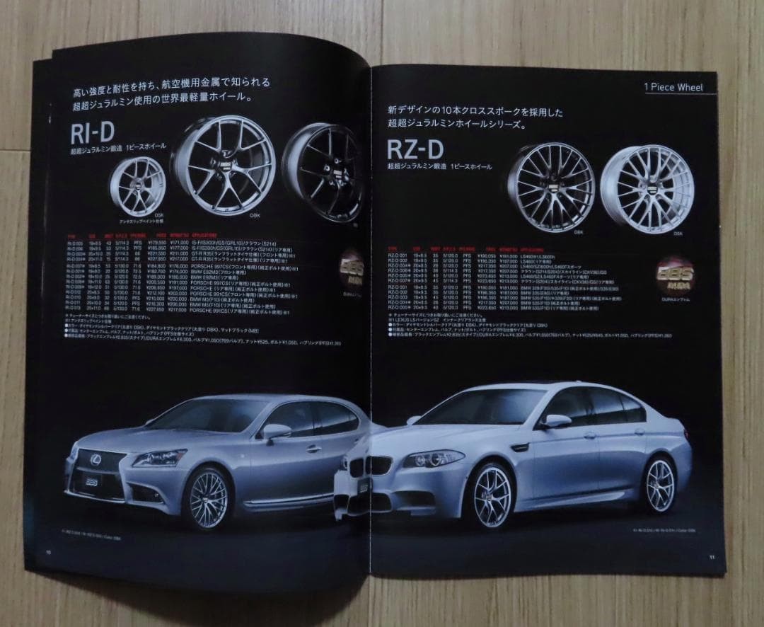 BBS Japan Forged Wheel Catalog 2013-2014 A4 35 pages