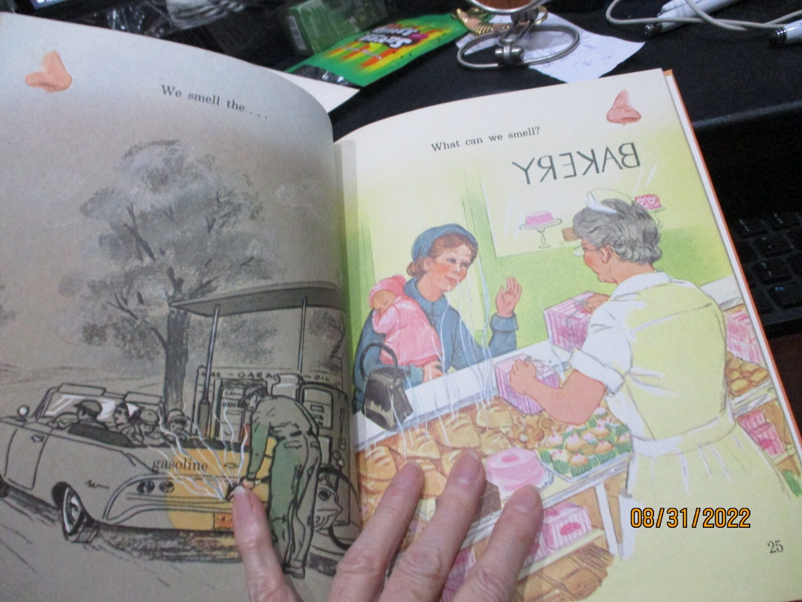 THE FIVE SENSES Benefic Press Reader Like Dick Jane Freestrom Osterberger Blackm