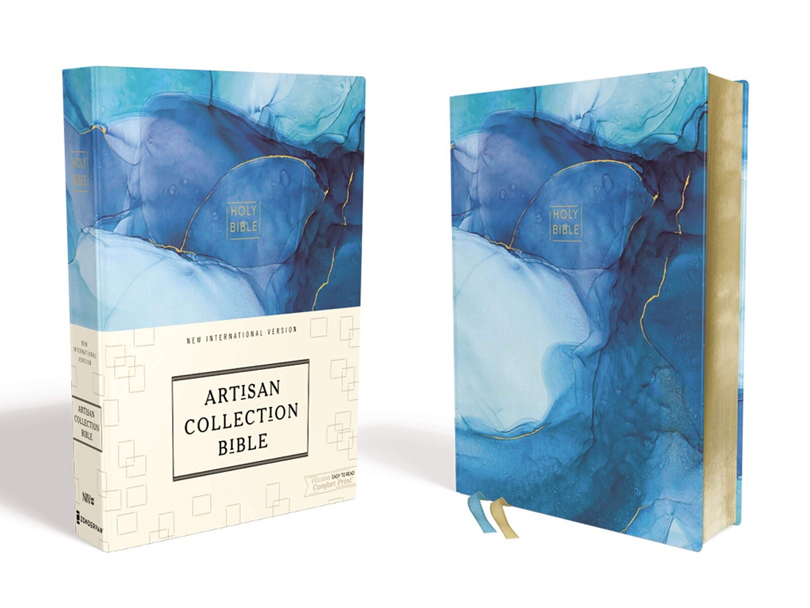 NIV Artisan Collection Bible Cloth over Board Blue BRAND NEW in Shrink Wrap!!!