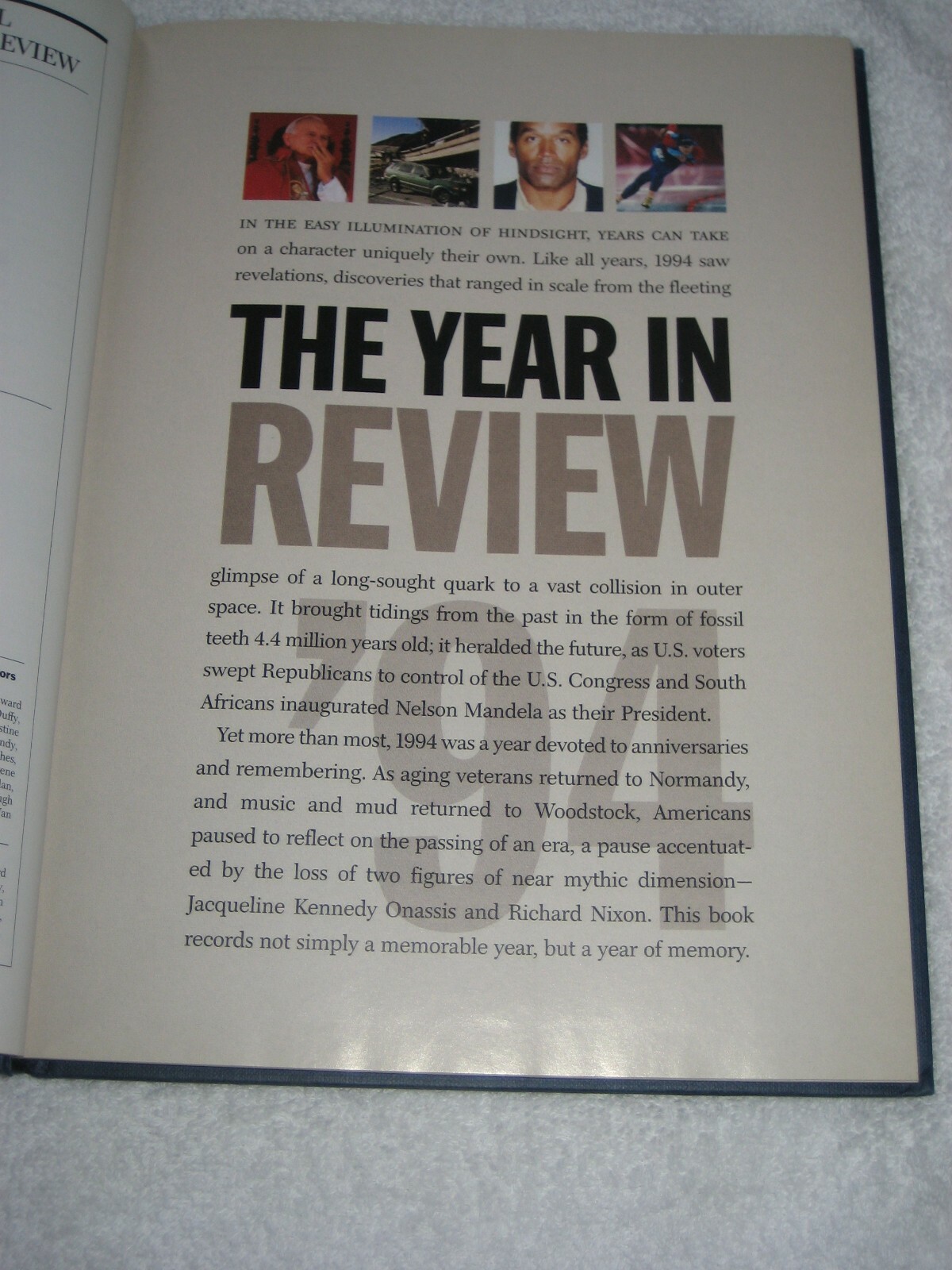 TIME Magazine Annual 1994 Year in Review hardback GREAT BIRTHDAY GIFT