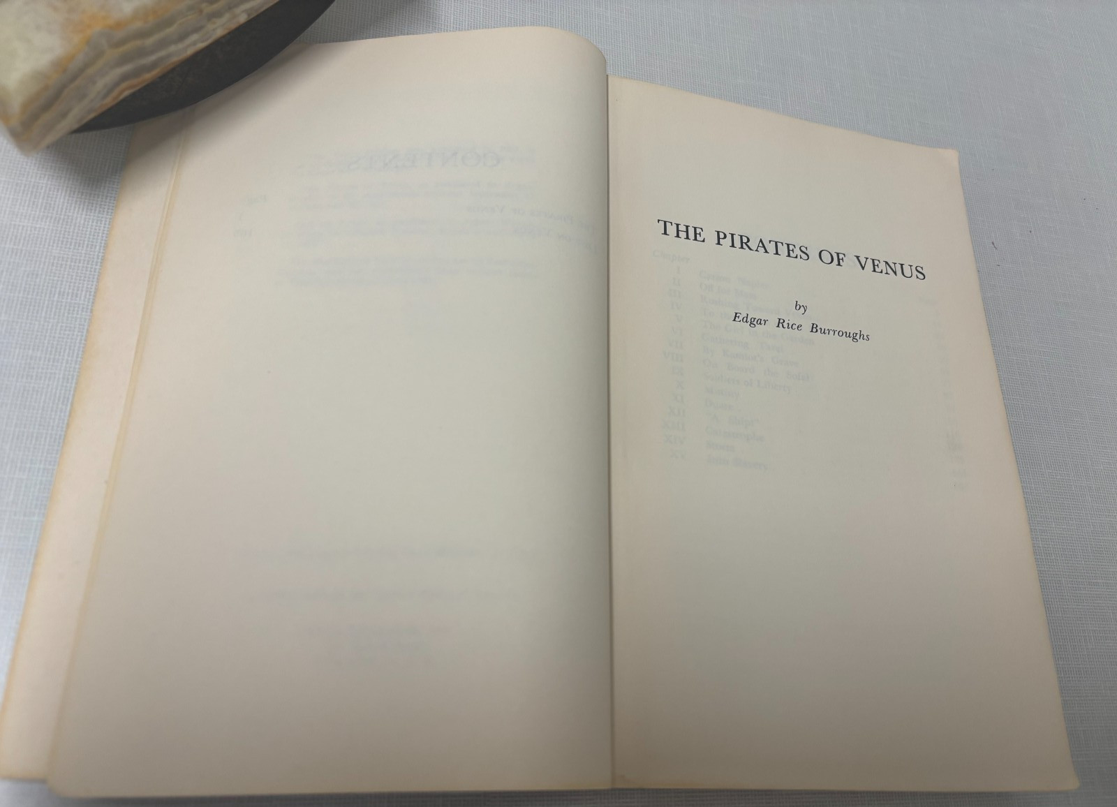 Pirates Of Venus & Lost On Venus Edgar Rice Burroughs unabridged ed VG 63 tr pbk