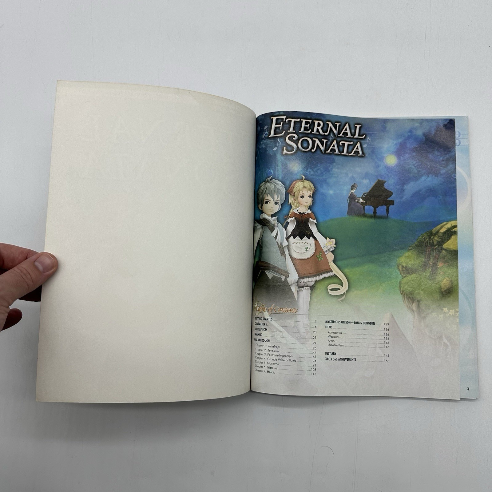 Eternal Sonata – Brady Games – Official Strategy Game Guide Covers Xbox 360 Game
