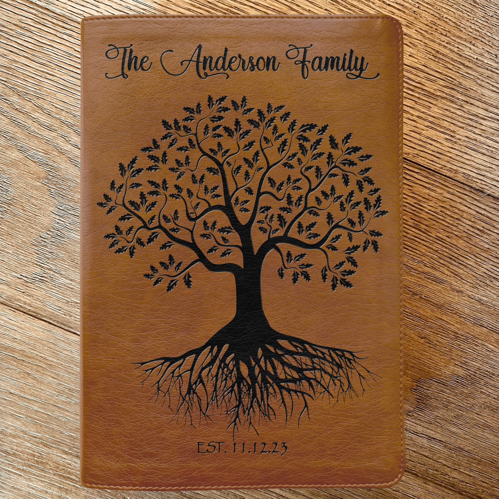 Personalized Family Bible | Large Print | Custom Engraved New Living Translation