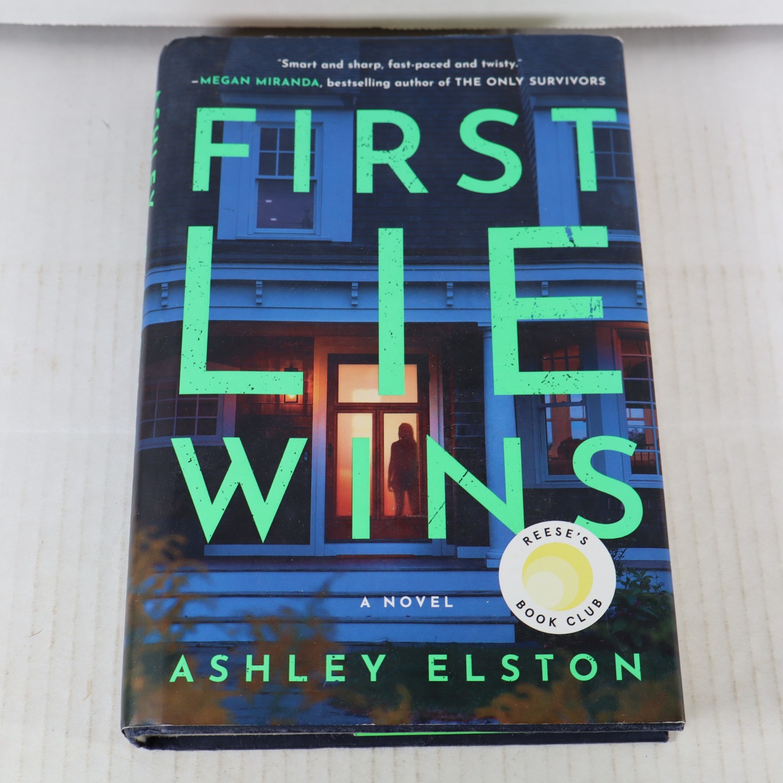 First Lie Wins: A Novel – Hardcover By Elston, Ashley – VERY GOOD