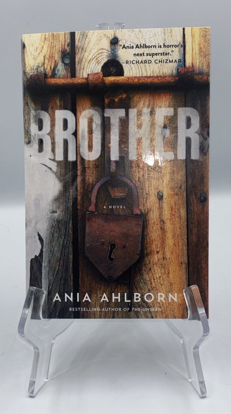 ANIA AHLBORN BROTHER SIGNED AUTOGRAPHED PAPERBACK BOOK HORROR