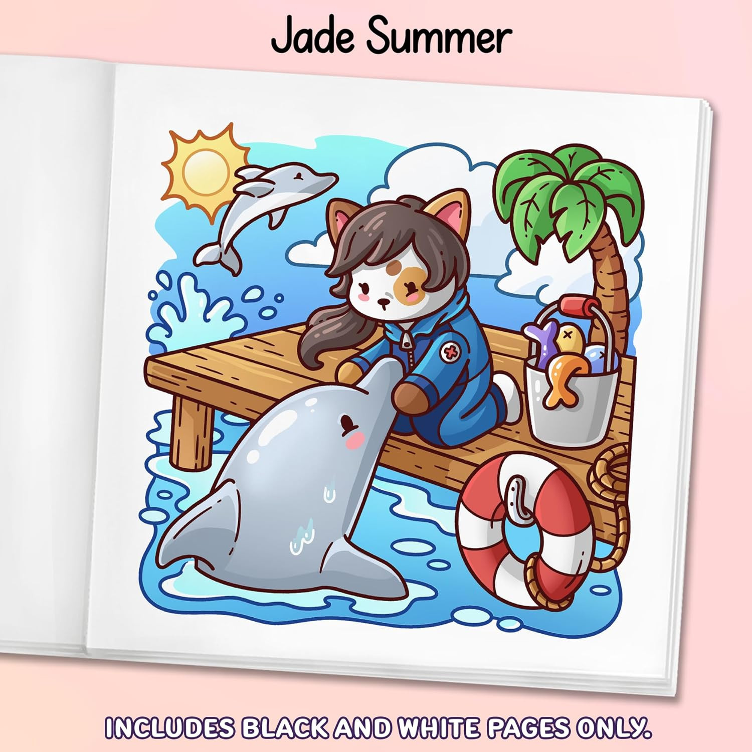 Cozy Jobs: Cute Coloring Book for and Teens with Charming Characters and Easy-t