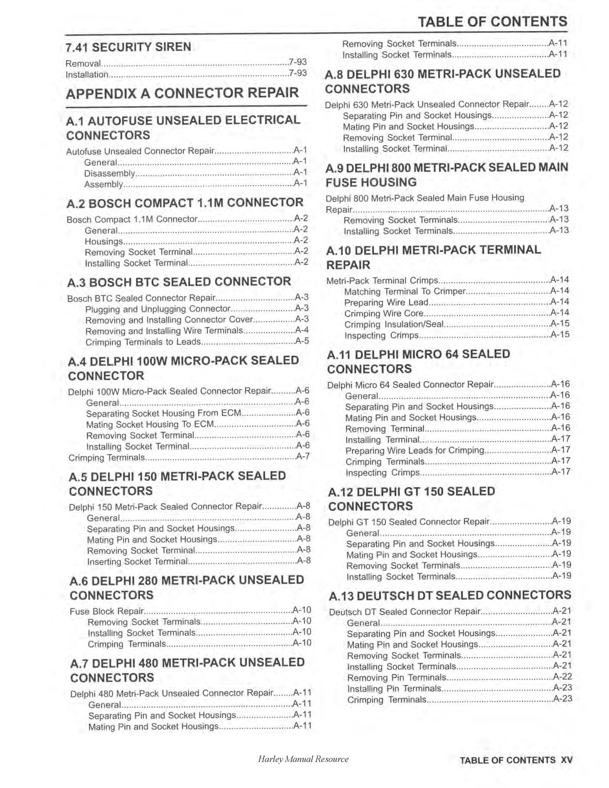 HARLEY-DAVIDSON FLHR FLHX FLHXS FLHTK FLHTCU Touring Service Manual 2014