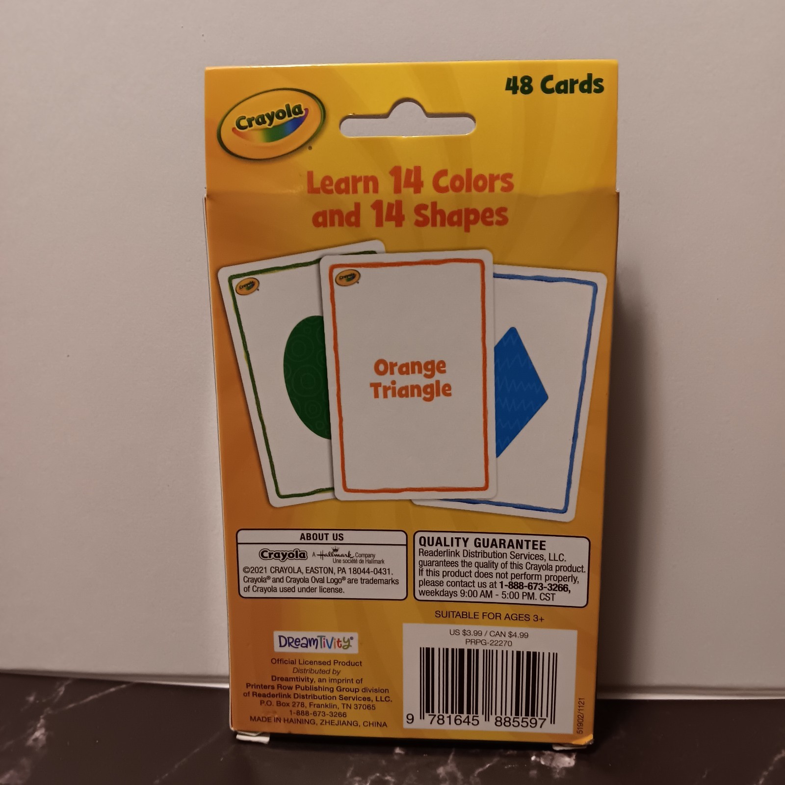 Crayola Flash Cards: Colors and Shapes by Editors of Dreamtivity (2022,…