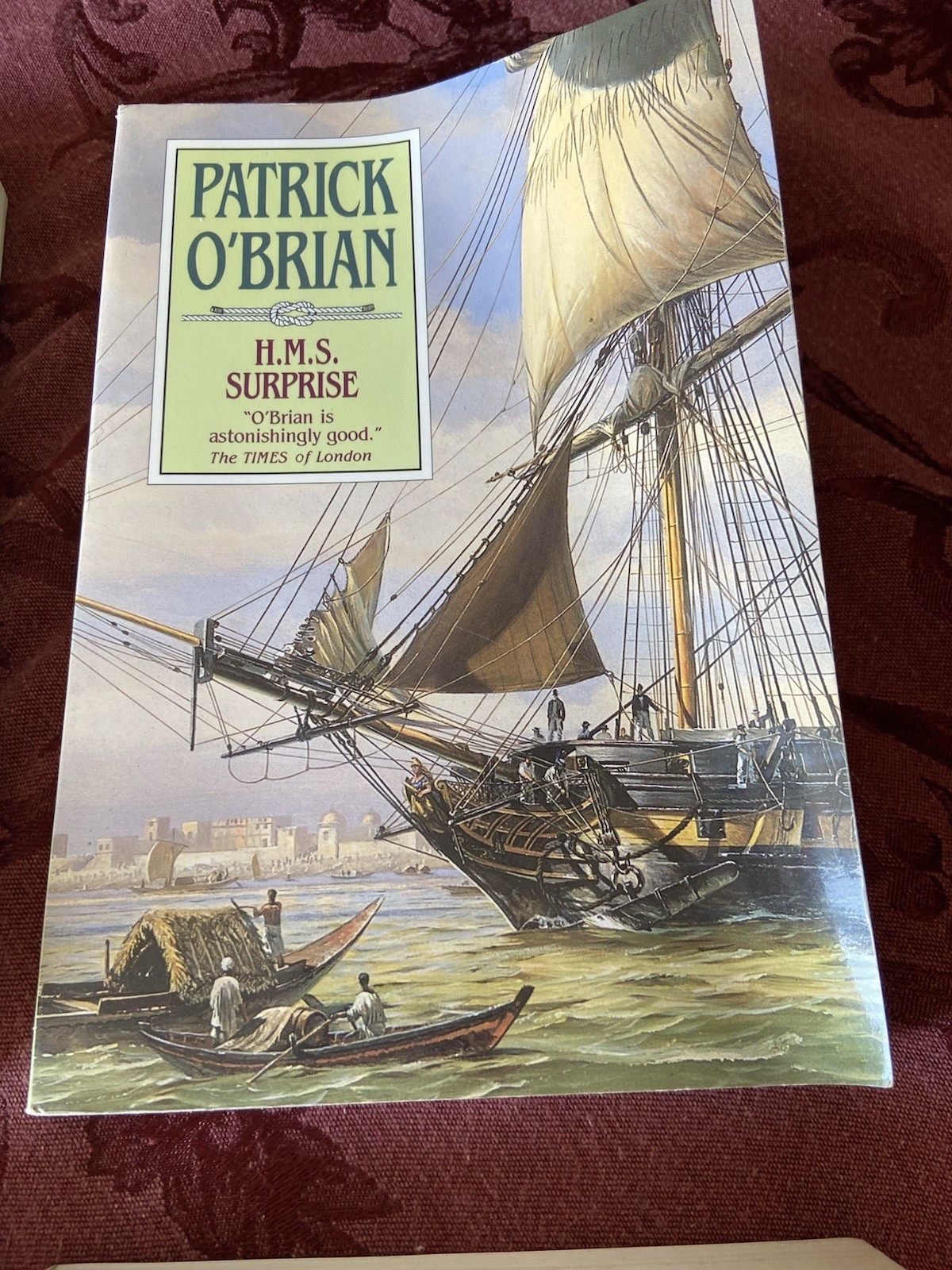 Lot of 7 Patrick O’Brian Aubrey Maturin Series Books 1-3, 7, 13-15 VG TPB FREESH