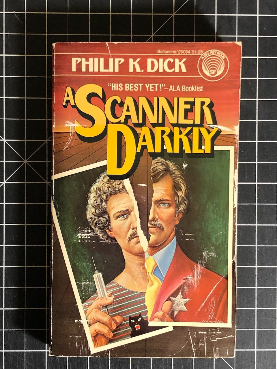 A SCANNER DARKLY by Philip K. Dick – 1977 Ballantine