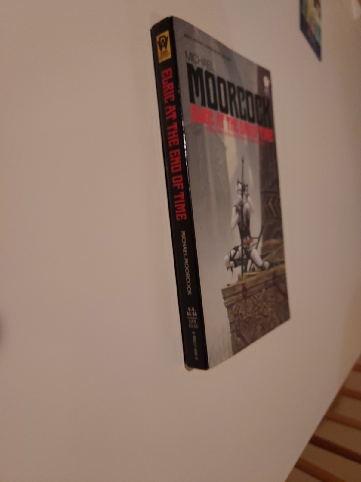 ELRIC AT THE END OF TIME – Michael Moorcock (1985 DAW) 1st Printing Elric Vol 7