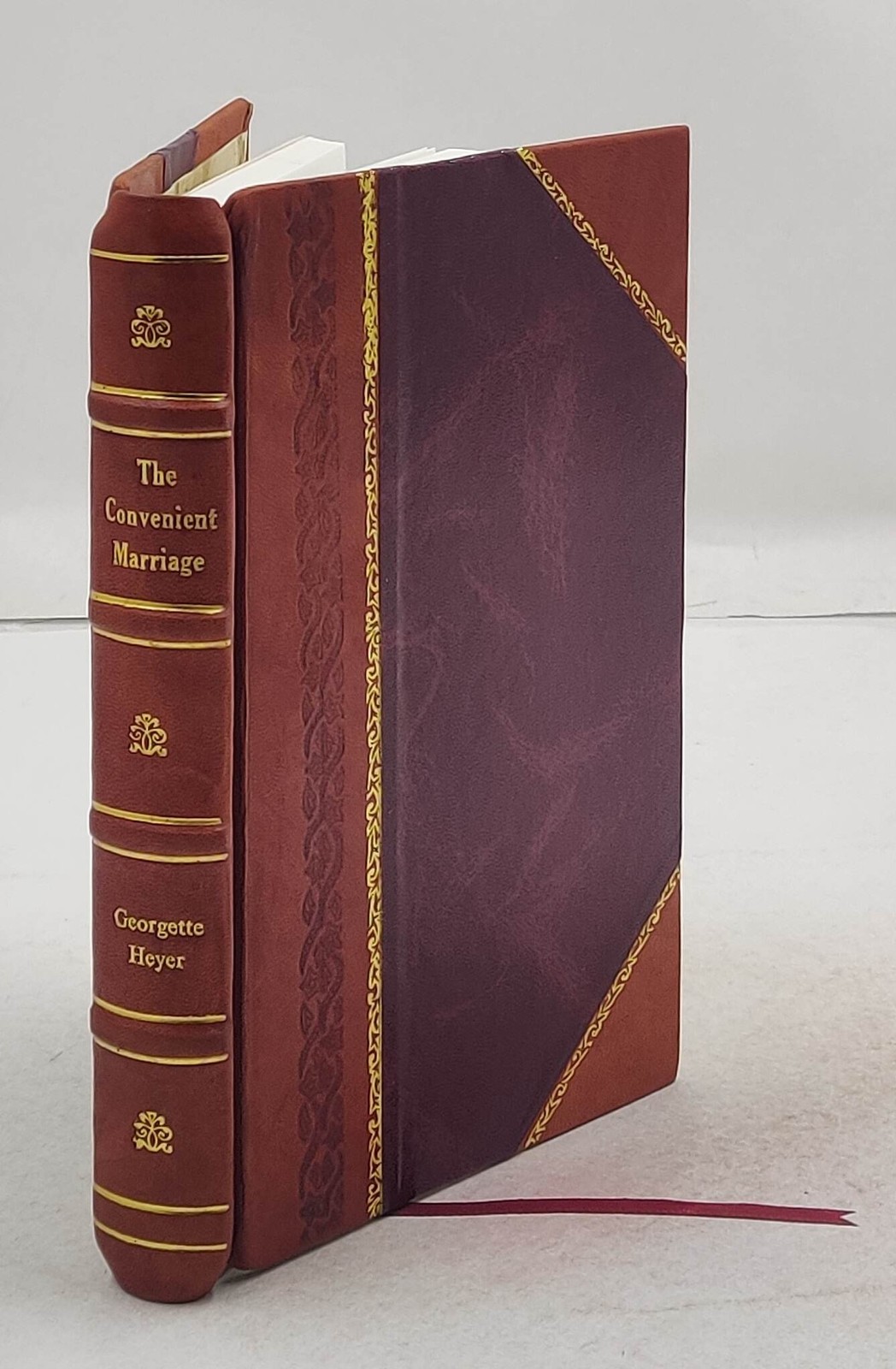 The Convenient Marriage 1922 by Heyer, Georgette [Leather Bound]