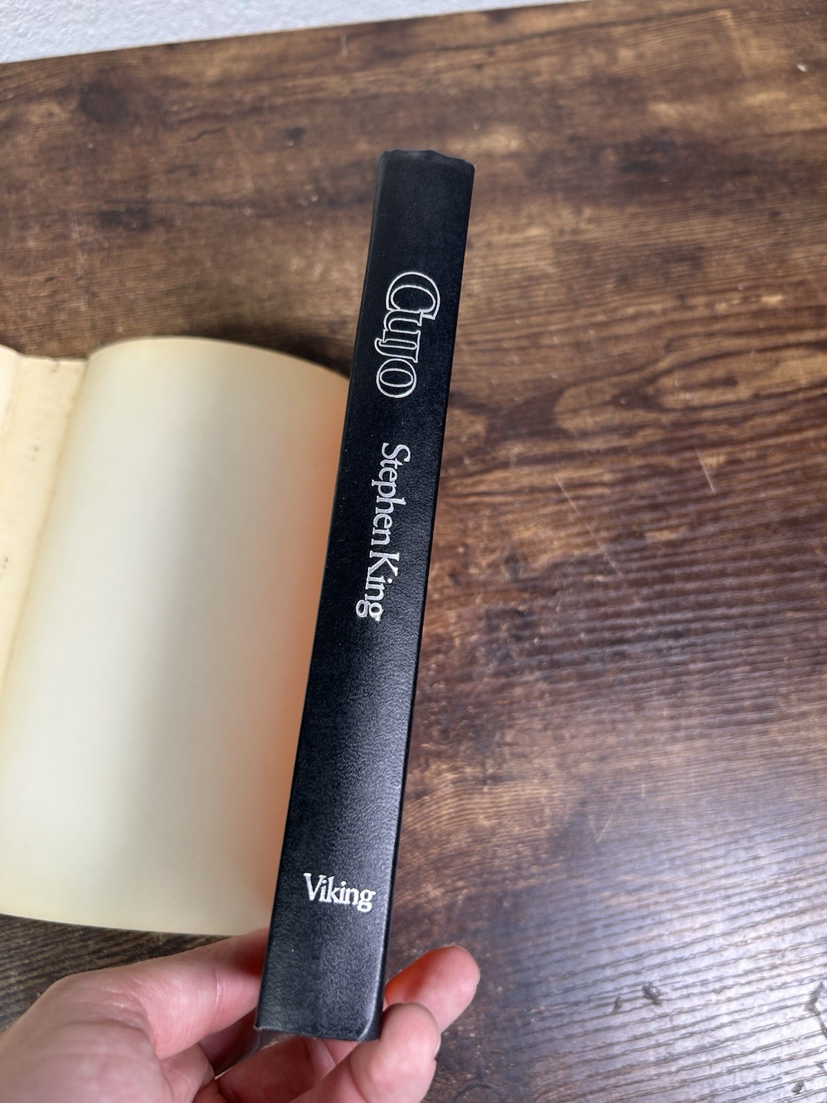 Cujo Stephen King Book Club Edition hardcover with dust jacket 1981 Viking
