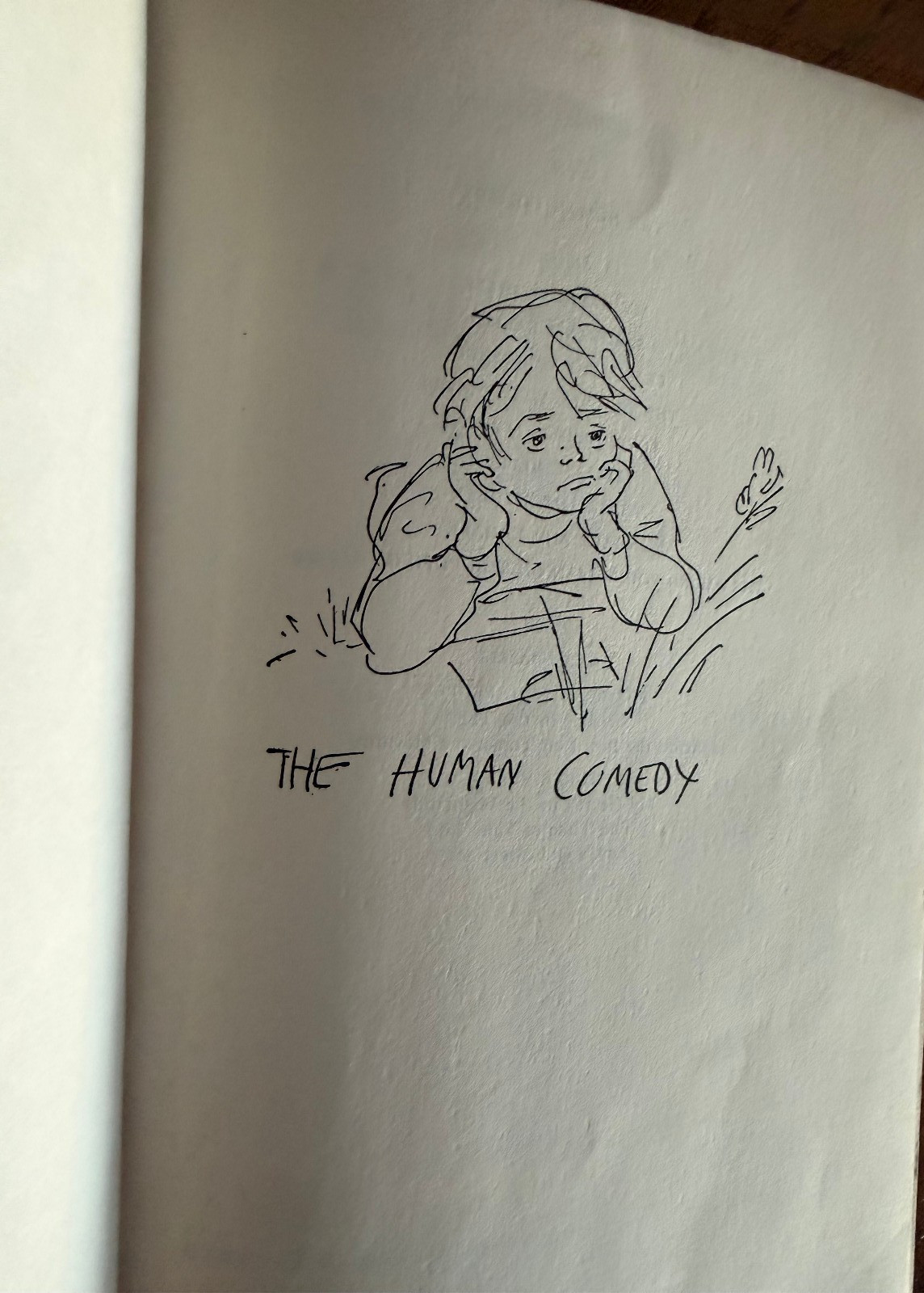 The Human Comedy William Saroyan Illustrated by Don Freeman Unclipped $4.50