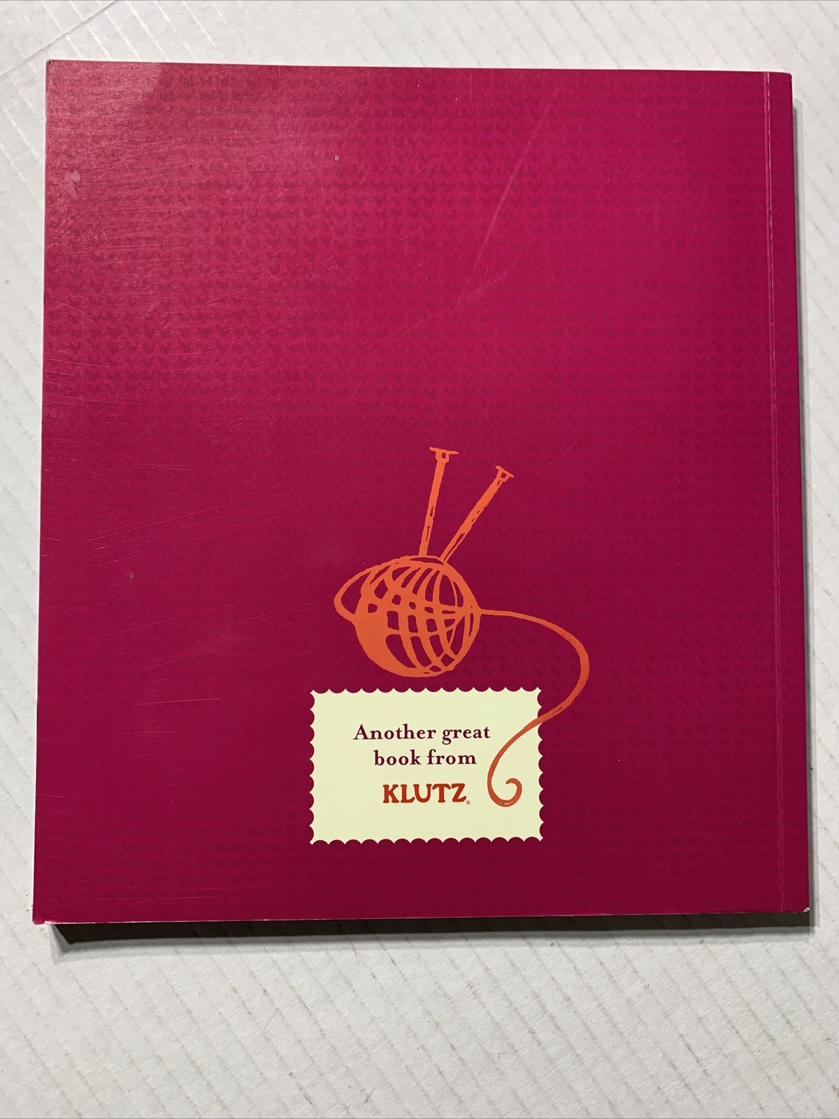 Knitting : Learn to Knit Six Great Projects by Anne Akers Johnson (Klutz 2013)