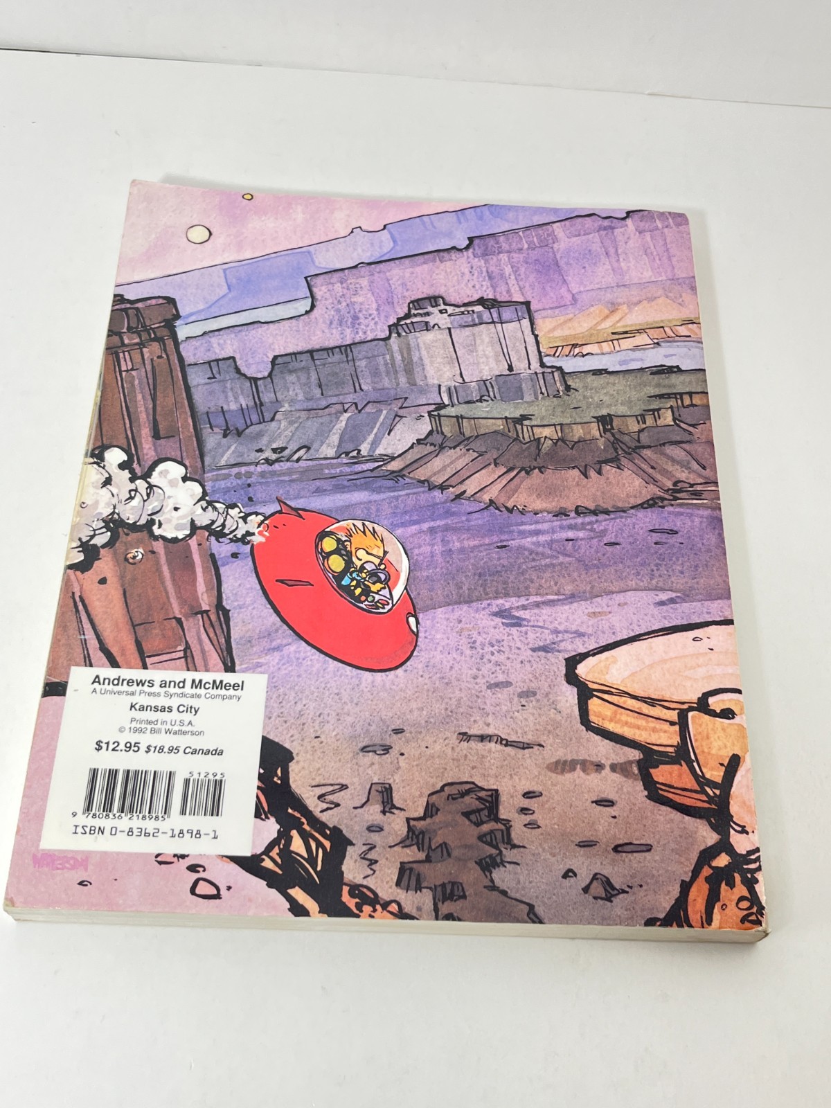 LOT 5 Calvin and Hobbs Softcover Books Bill Watterson Good Condition 1991-1996