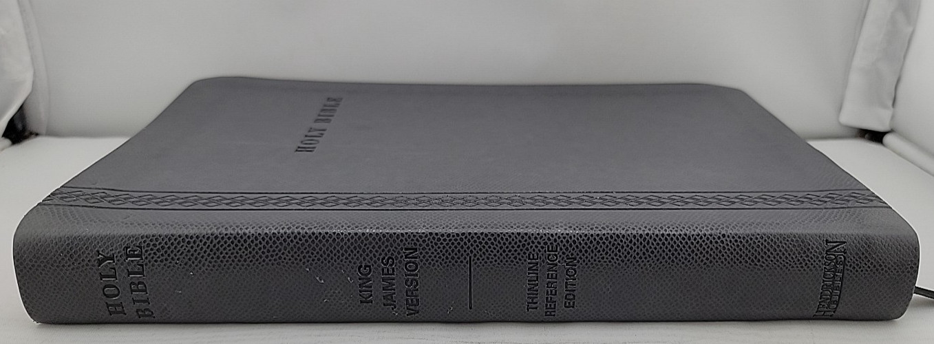 Thinline Reference Bible-KJV by Hendrickson Bibles (2014, Imitation Leather)
