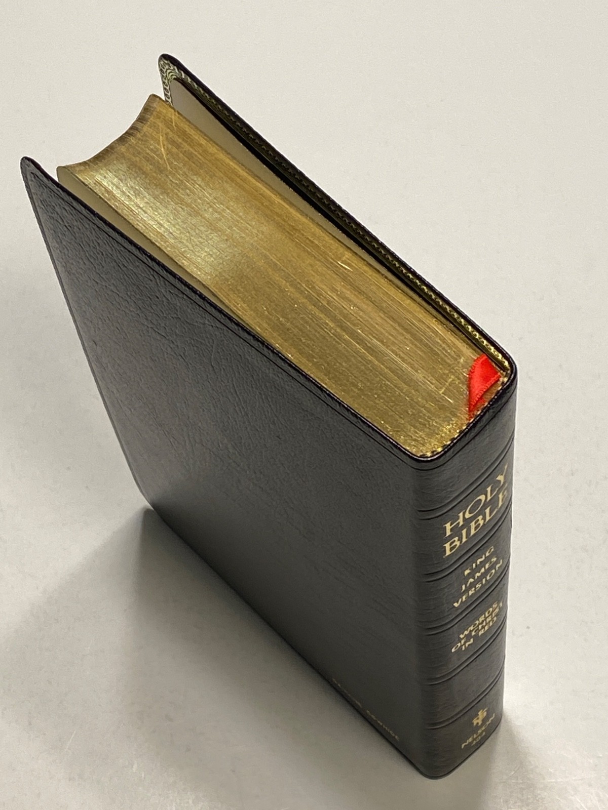 Nelson Imperial Reference Bible KJV “Black Khyber Kid Leather” Indexed 1972 #484