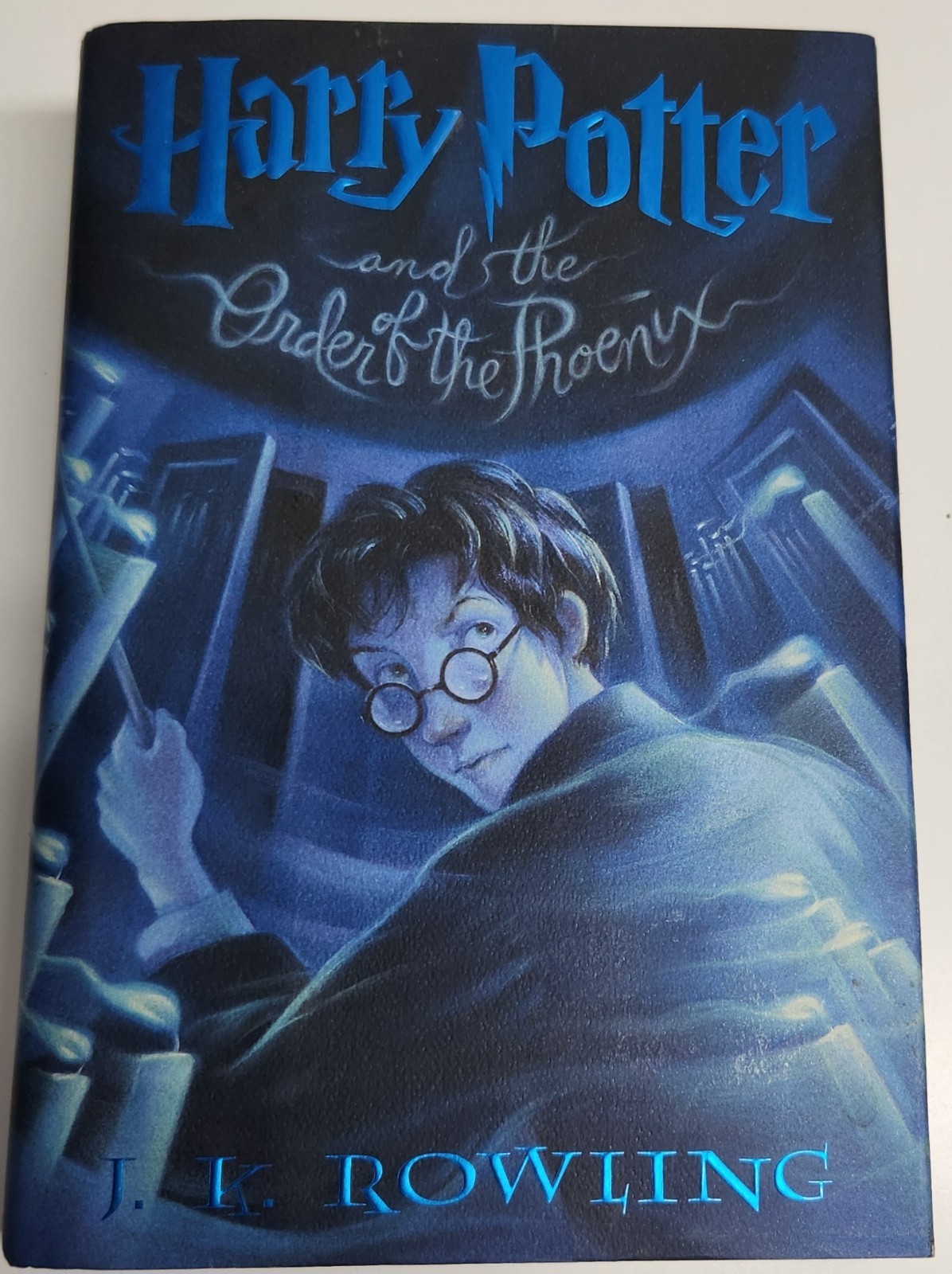 Harry Potter Hardcover Book Lot 1-6 W/ Dust Jackets Goblet Of Fire 1st Print