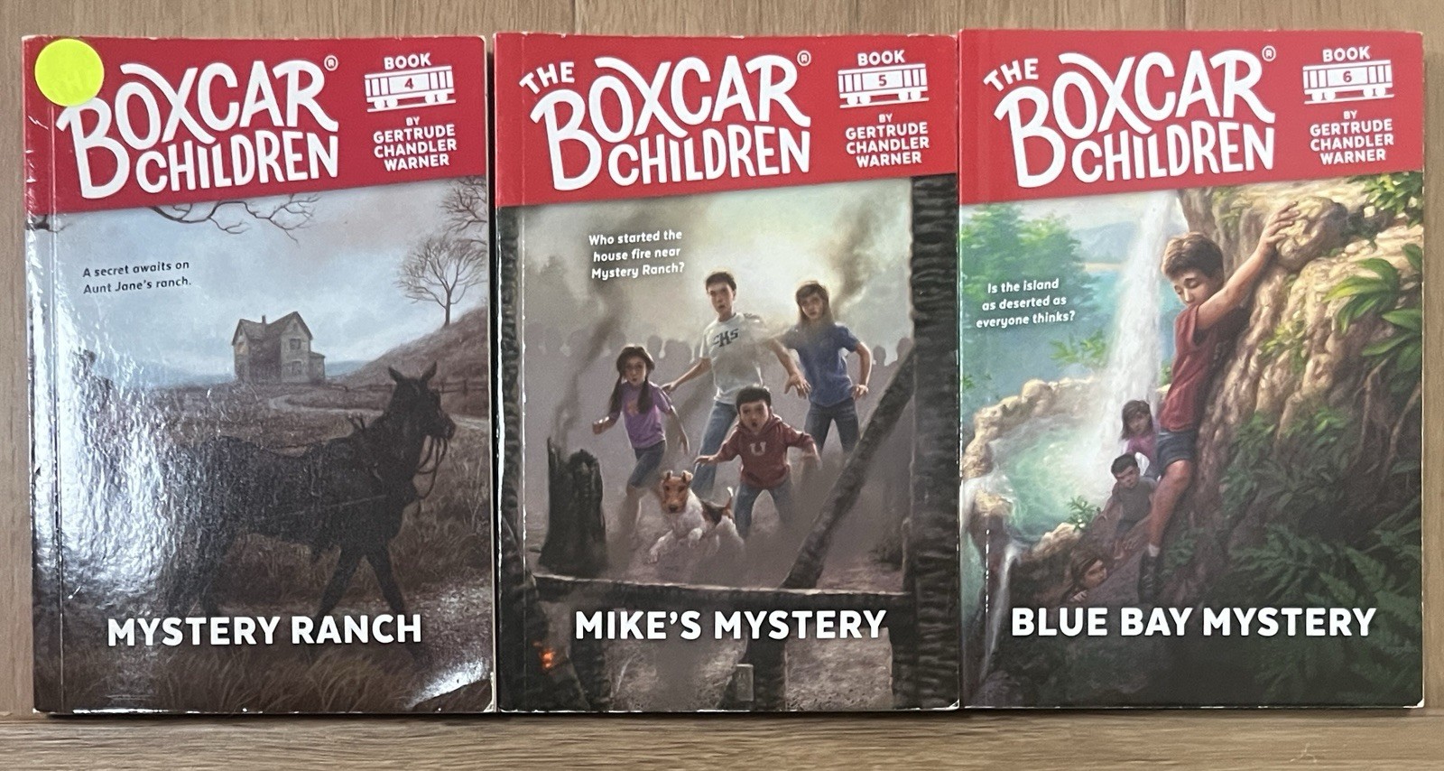 The Boxcar Children By Gertrude Chandler Warner PB #1-8