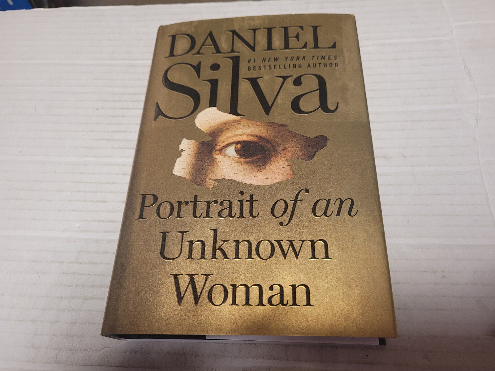 Portrait of an Unknown Woman by Daniel Silva (2022, HC) SIGNED 1st/1st TIpped In