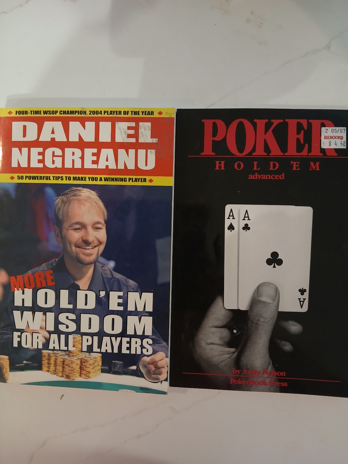 POKER: lOT OF 11 Texas Hold Em, Omaha, Tournament Power & more