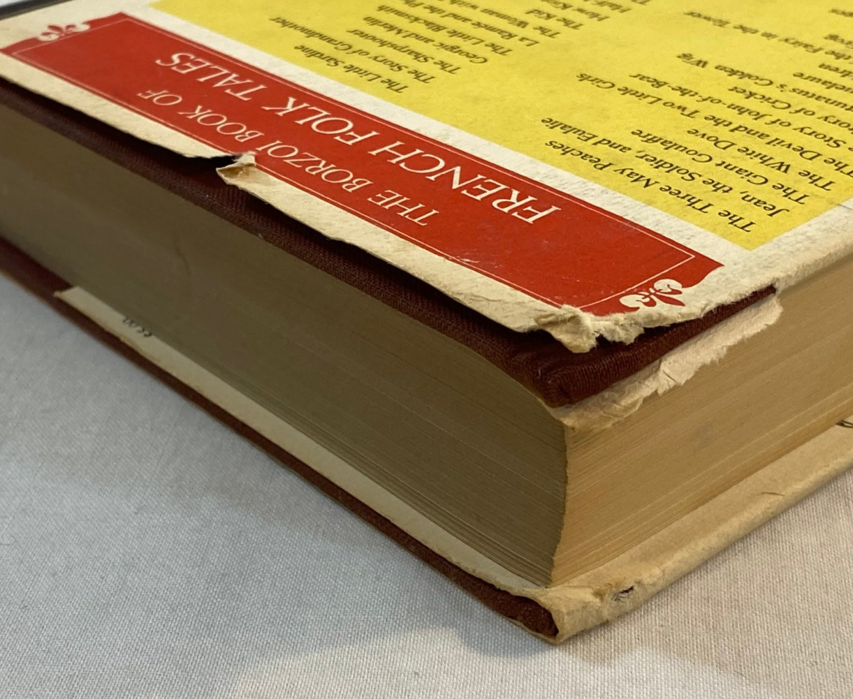 The Borzoi Book Of French Folk Tales Paul Delarue 1ST EDITION HCDJ 1956