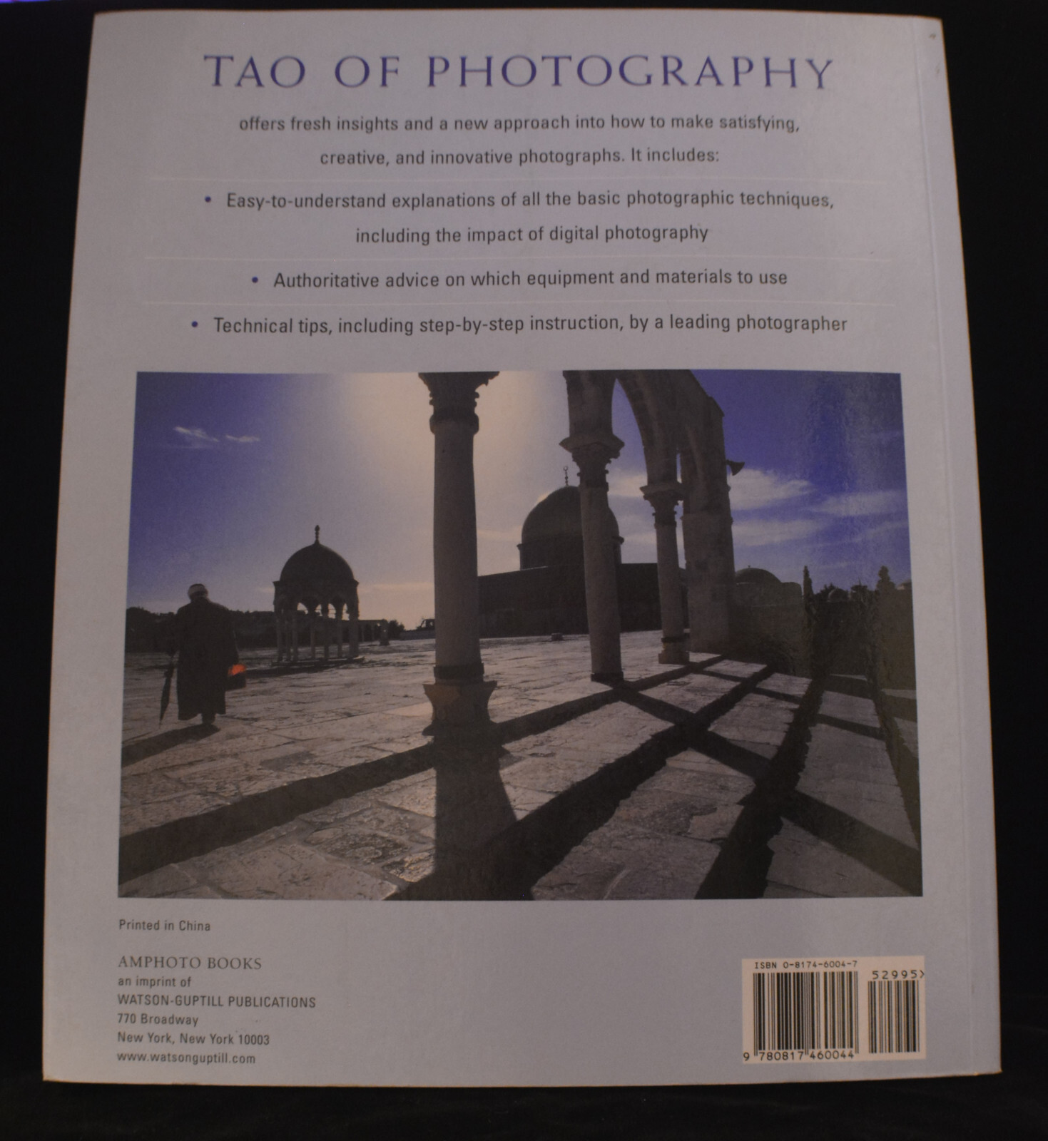 Tao of Photography by Ang, Tom — Lot 1445
