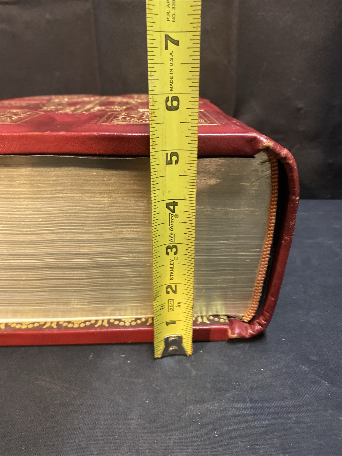 Holy Bible King James Red Letter Ed. PTL Club Extensive Study Helps Good Shape