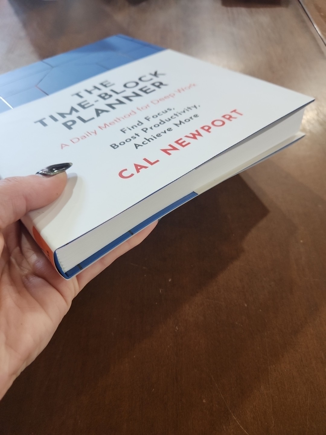 Cal Newport The Time-Block Planner (Paperback)