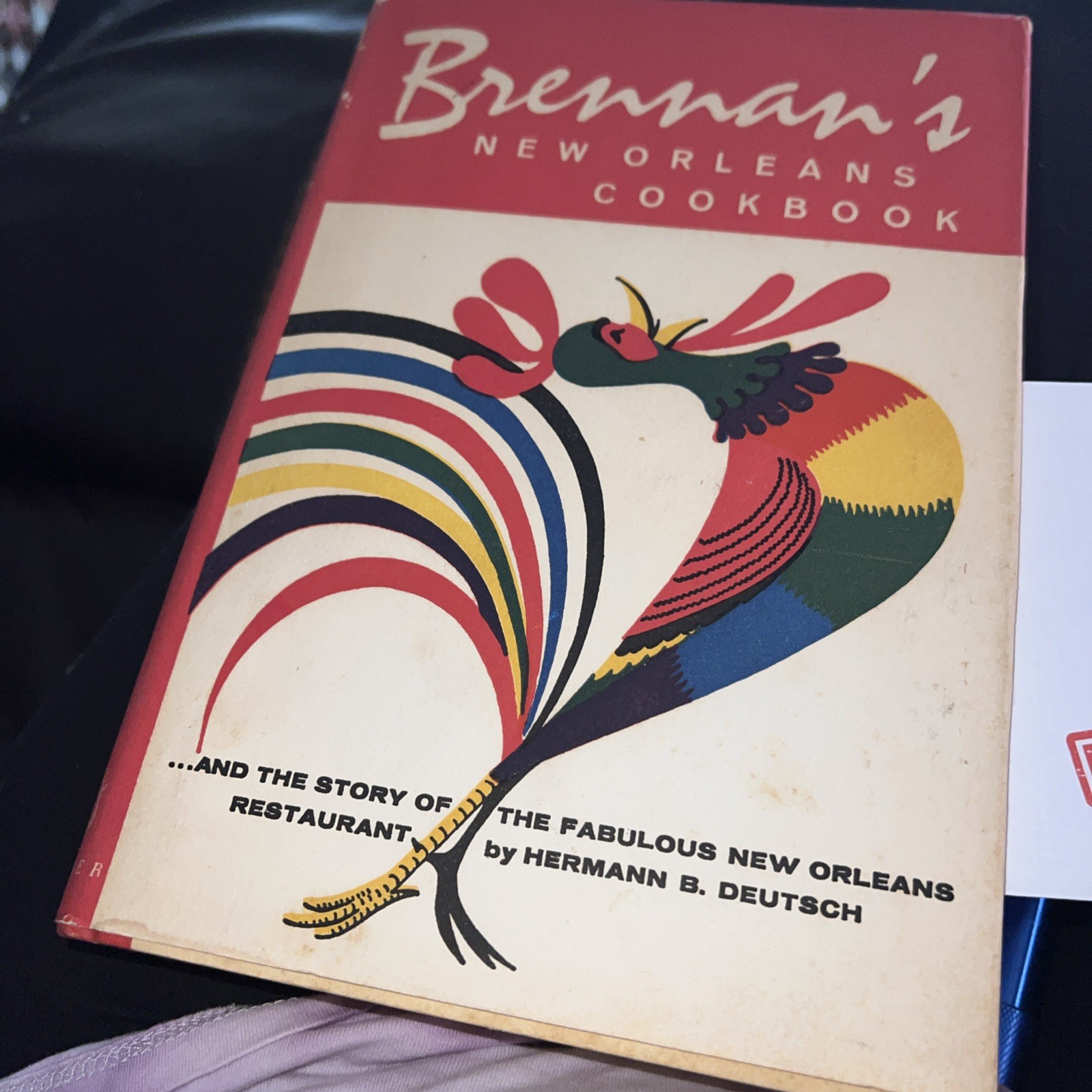 Brennan’s New Orleans Cookbook 13th Printing 1961/64 HCDJ Vintage Recipes