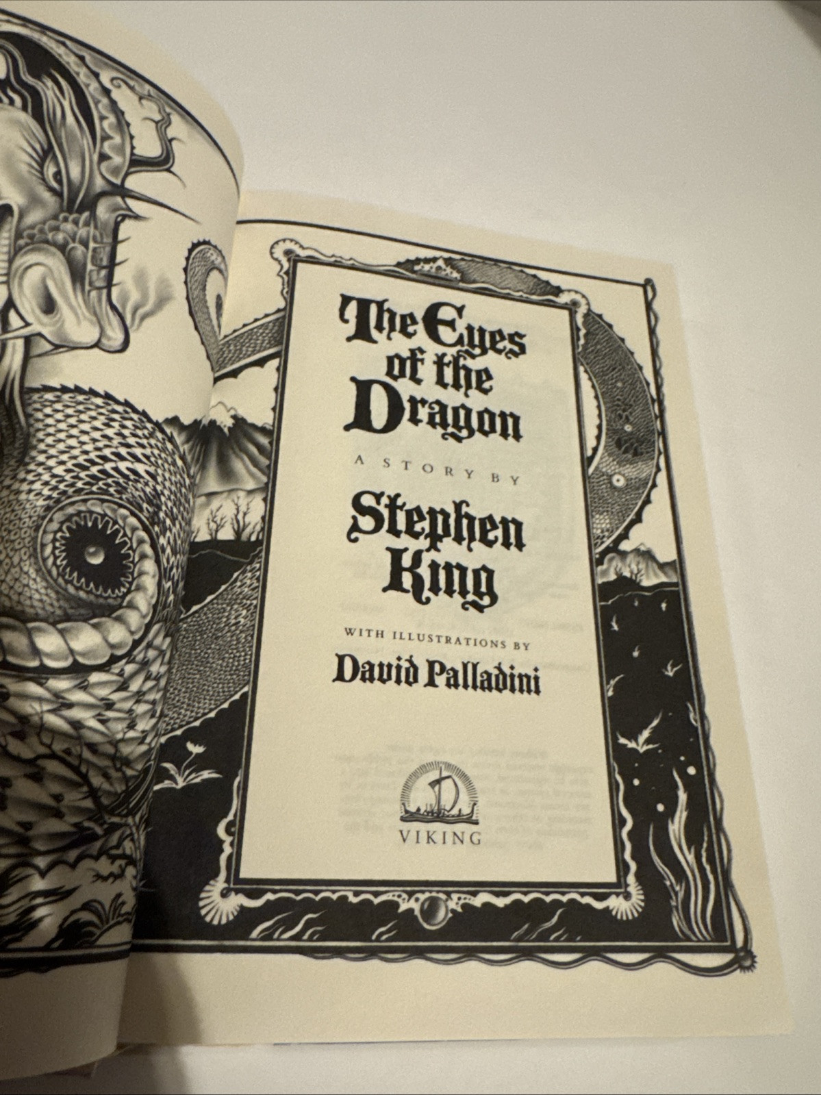 The Eyes of the Dragon Stephen King Early Book Club edition BCE HC Hardcover VG