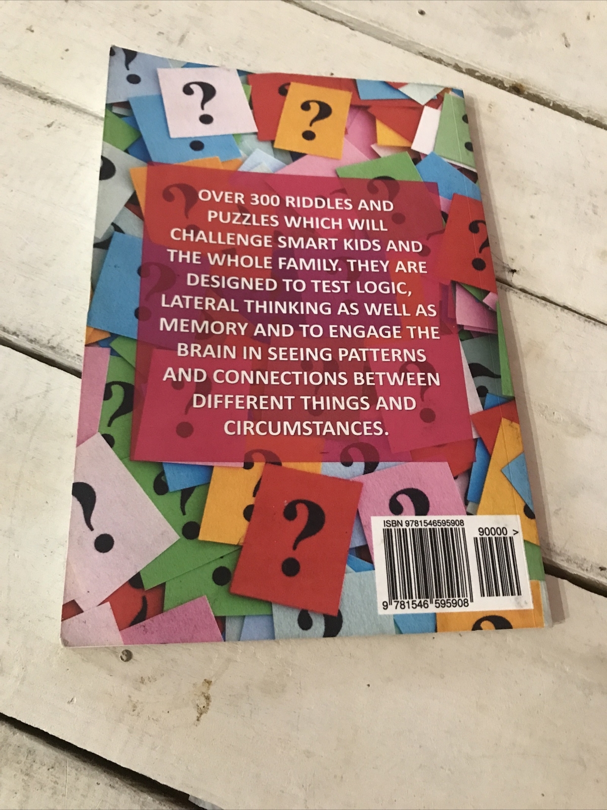 Books for Smart Kids Difficult Riddles for Smart Kids by M. Prefontaine