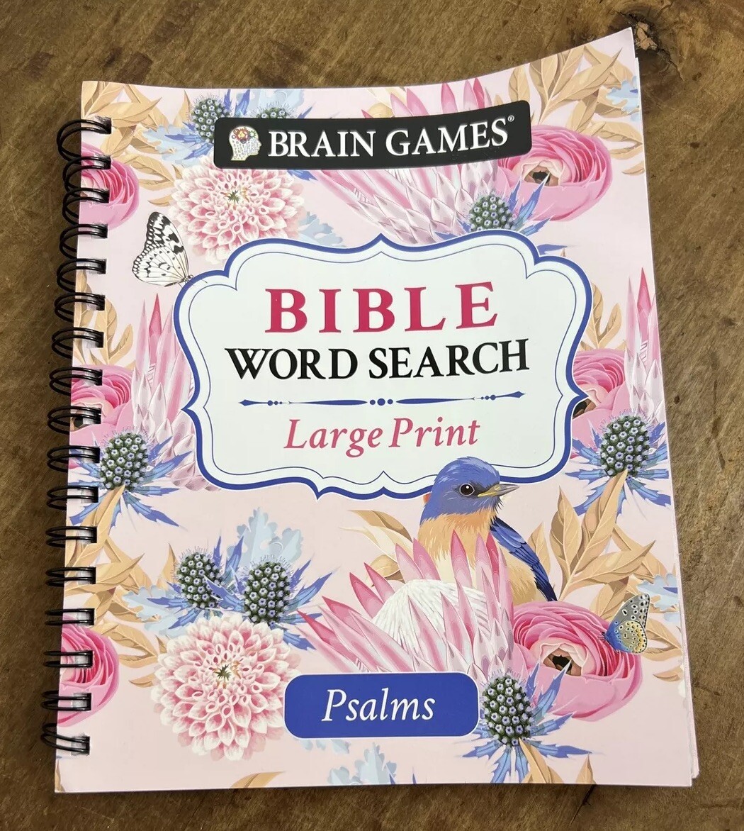 Brain Games – Bible Ser.: Brain Games Bible Word Search : Psalms and Prayer…