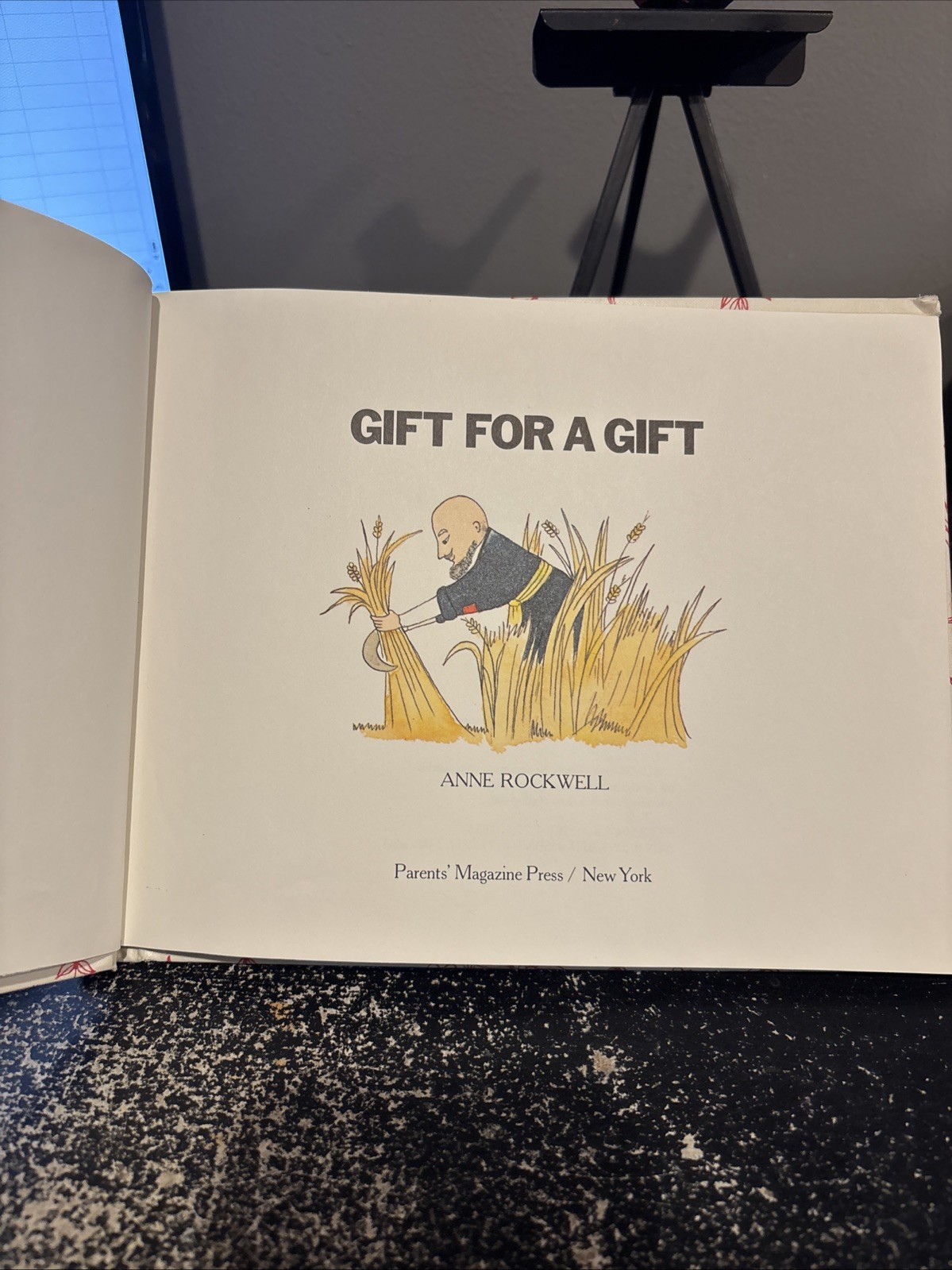 Gift for a Gift by Anne Rockwell, HC, Vintage (1974) VGC