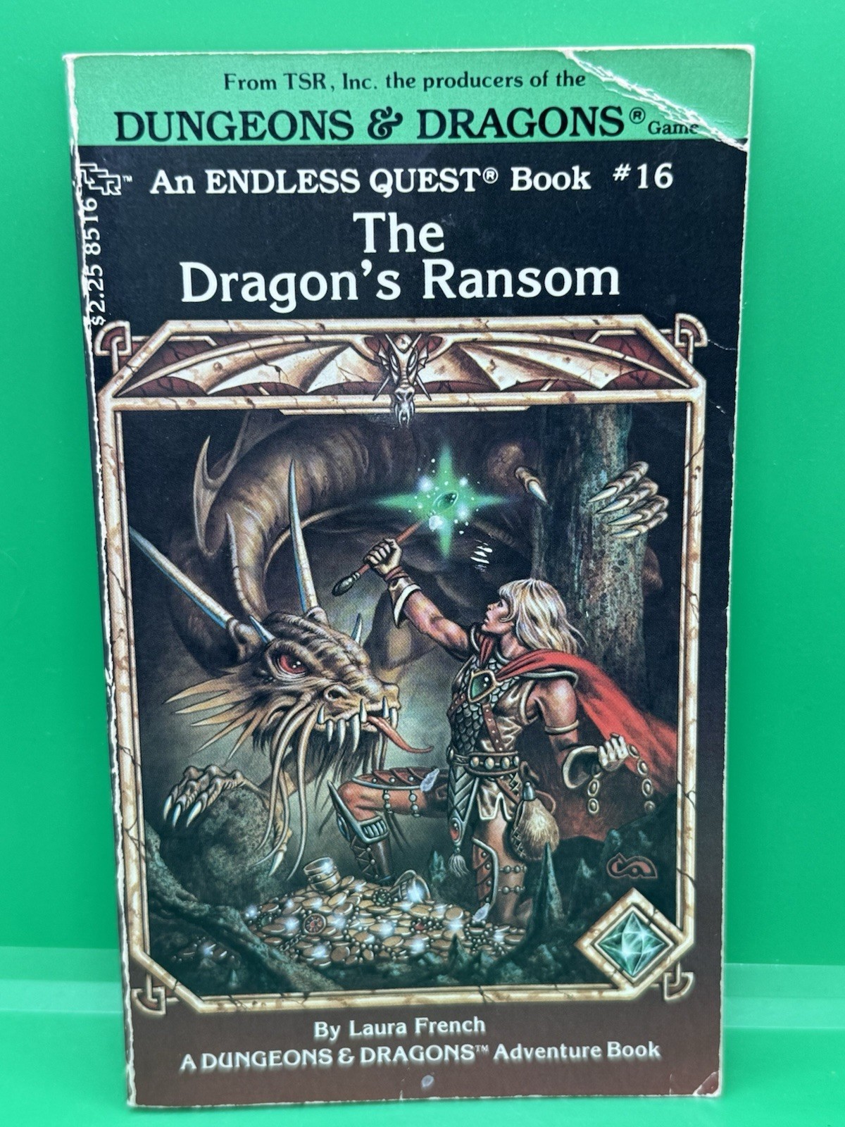 The Dragon’s Ransom Dungeons & Dragons Endless Quest Book 16 TSR 1st Printing 84