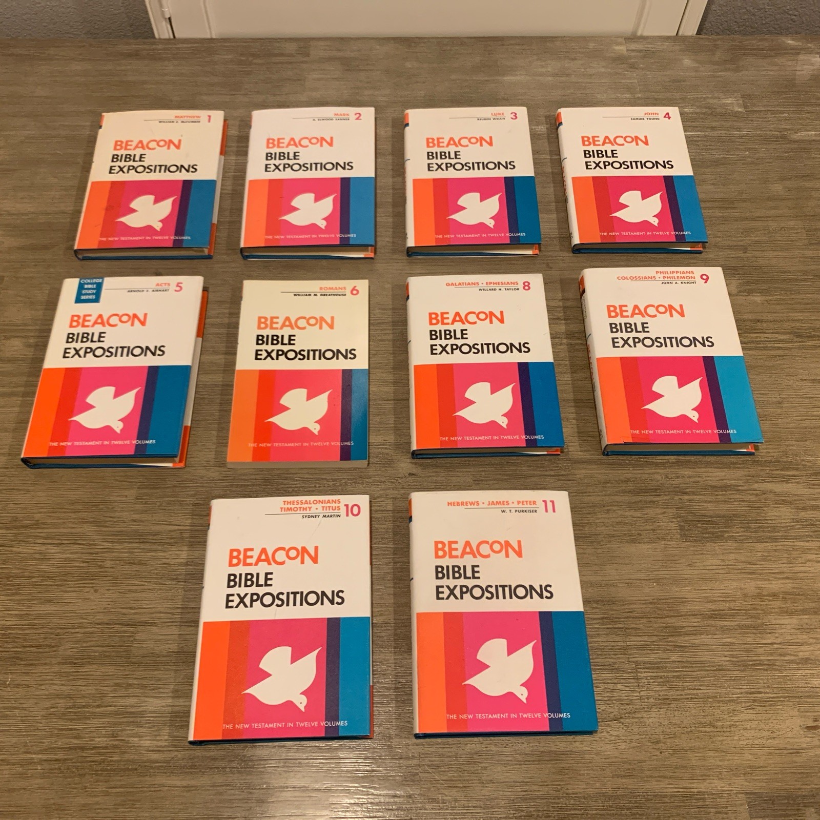 Beacon Bible Expositions Near Complete 1-6, 8-11 Volume Series New Testament