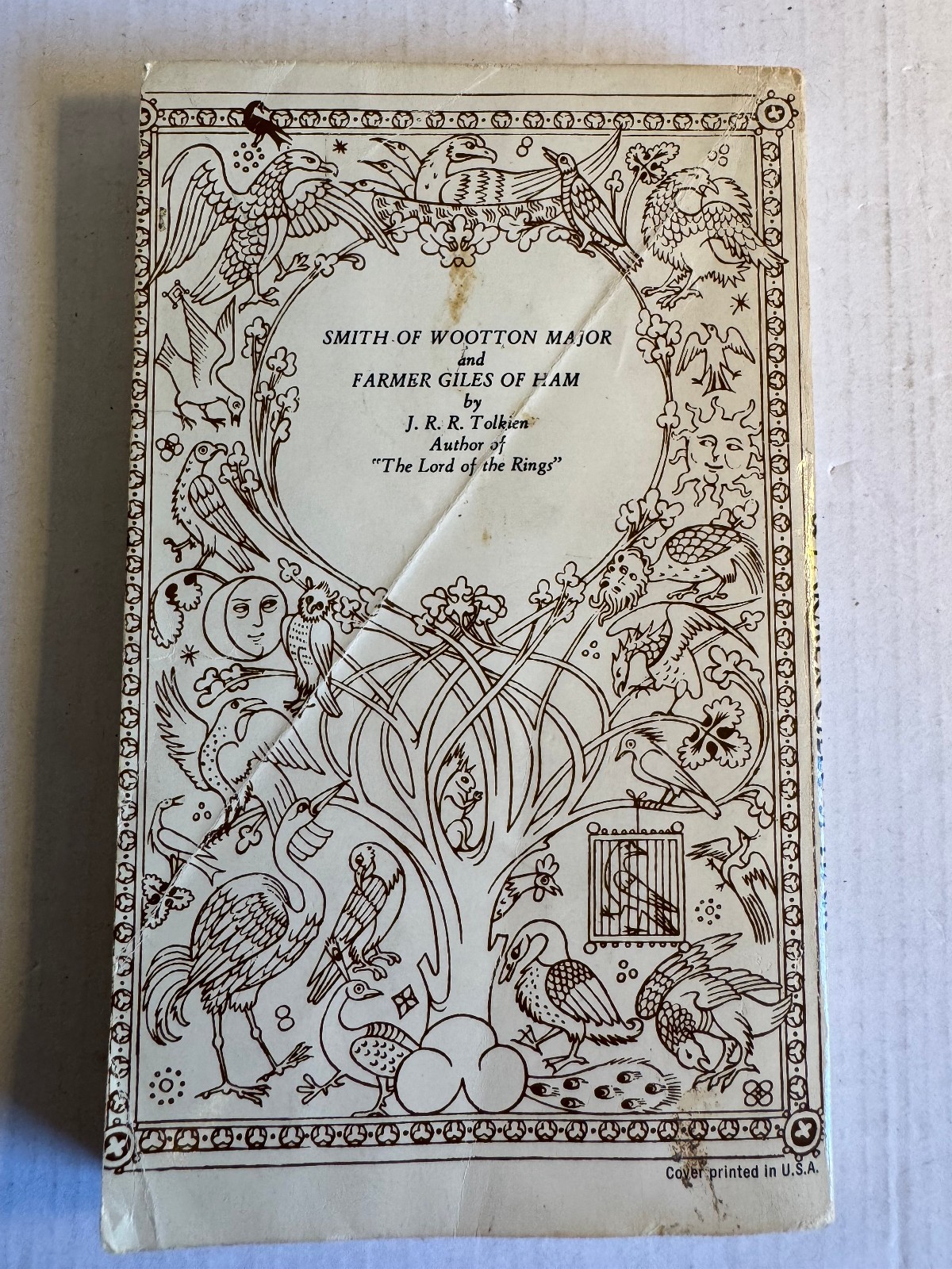 JRR Tolkien Smith of Wootton Major & Farmer Giles of Ham 1st Printing Ballantine