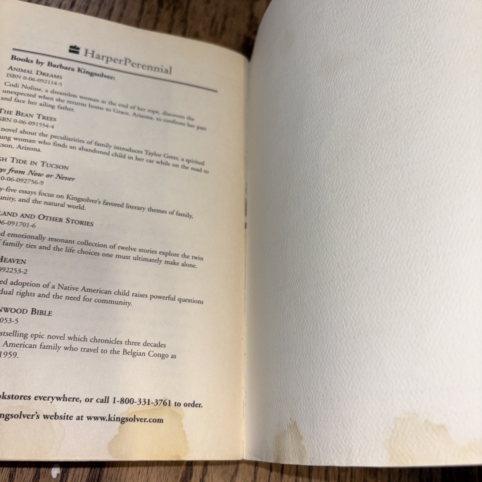 Poisonwood Bible by Barbara Kingsolver (1999, Trade Paperback)