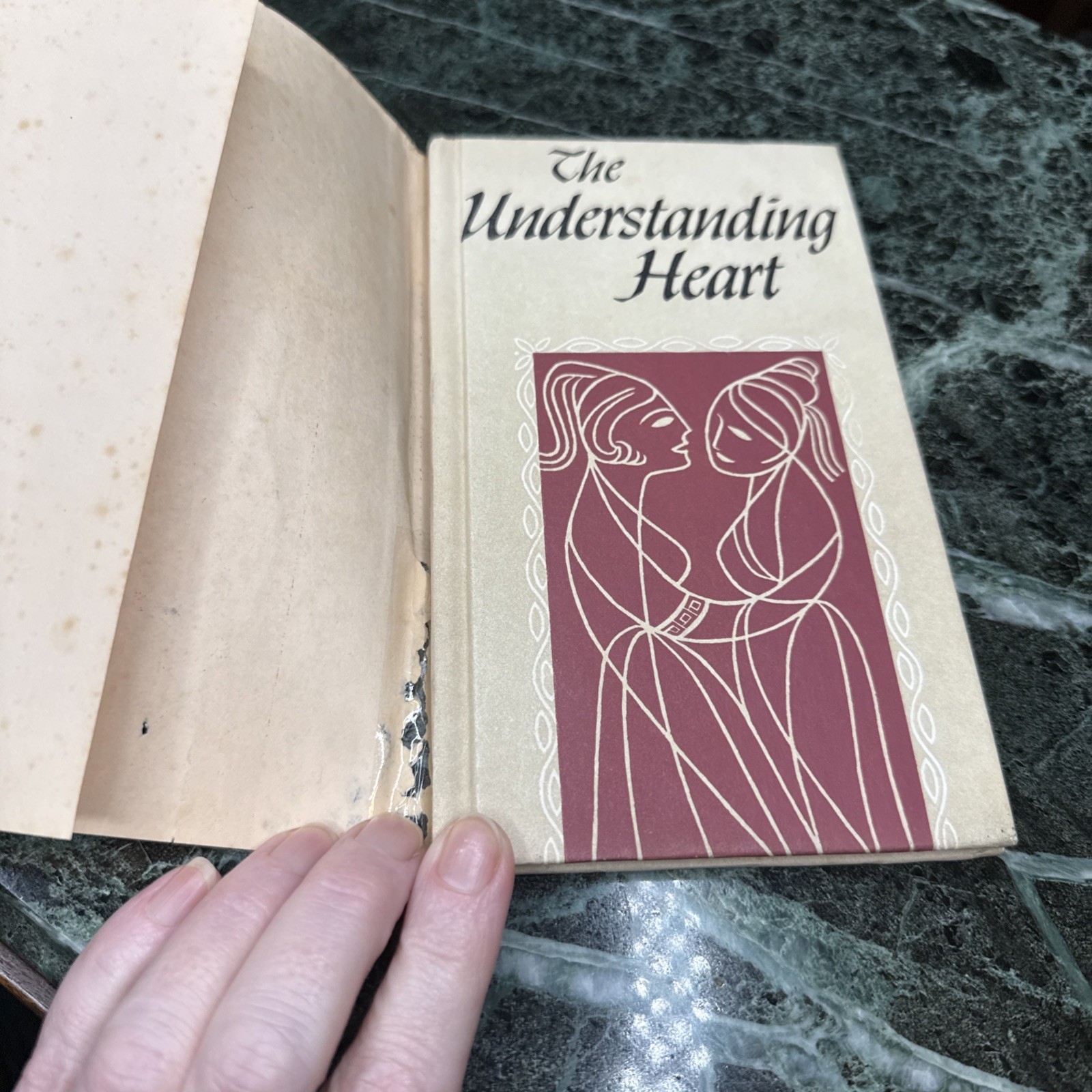 Peter Pauper Press Understanding Heart Louise Bachelder HCDJ 1966