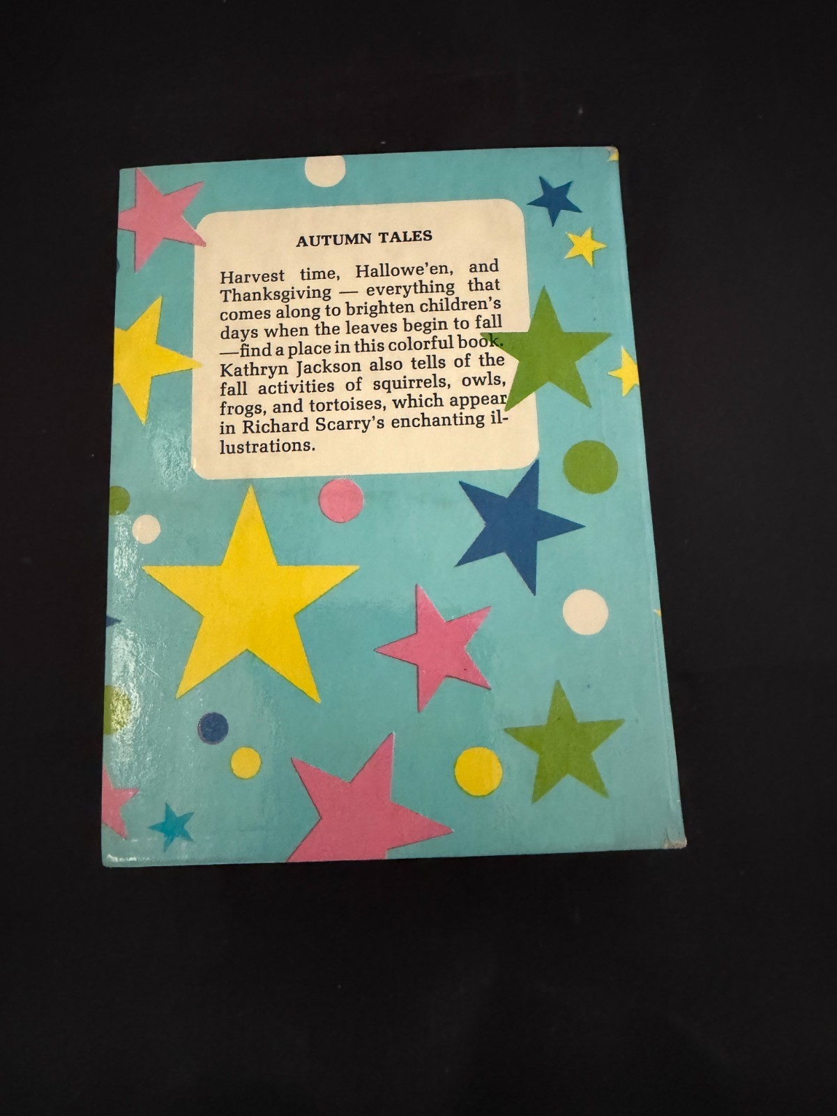 Autumn Tales-Kathryn Jackson-Richard Scarry-1967-A Golden Star Book-GOLDEN PRESS
