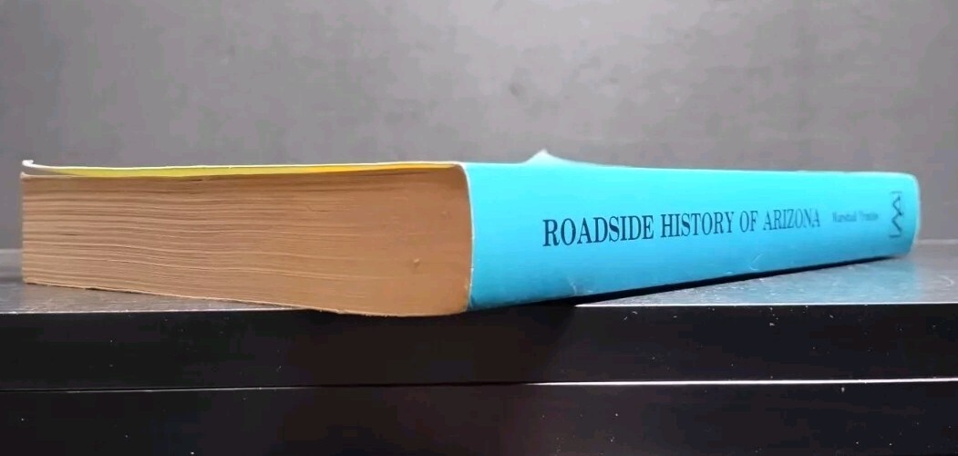 Roadside History of Arizona Trimble PB 1987 Revised Edition Southwest Good