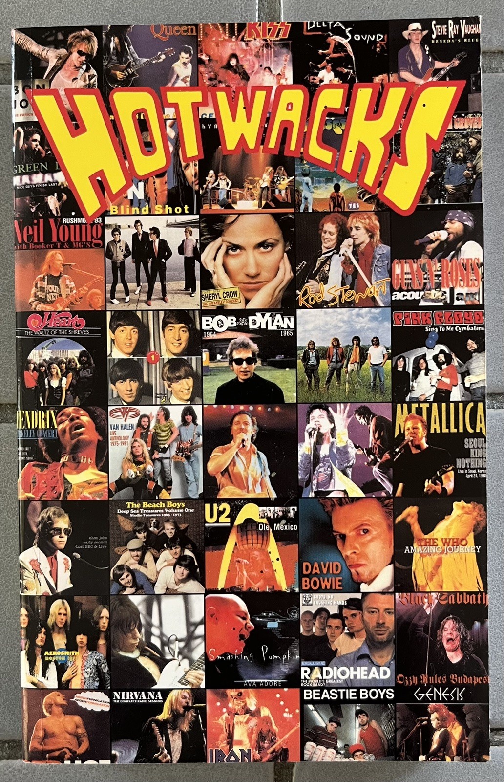 Hot Wacks Collectors Guide Book Lot Supplement 1 + 3 + 6 Bob Walker Live Music