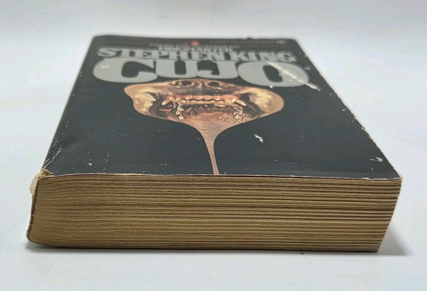 Cujo Stephen King Book August 1982 1st Signet Printing Paperback Horror Classic